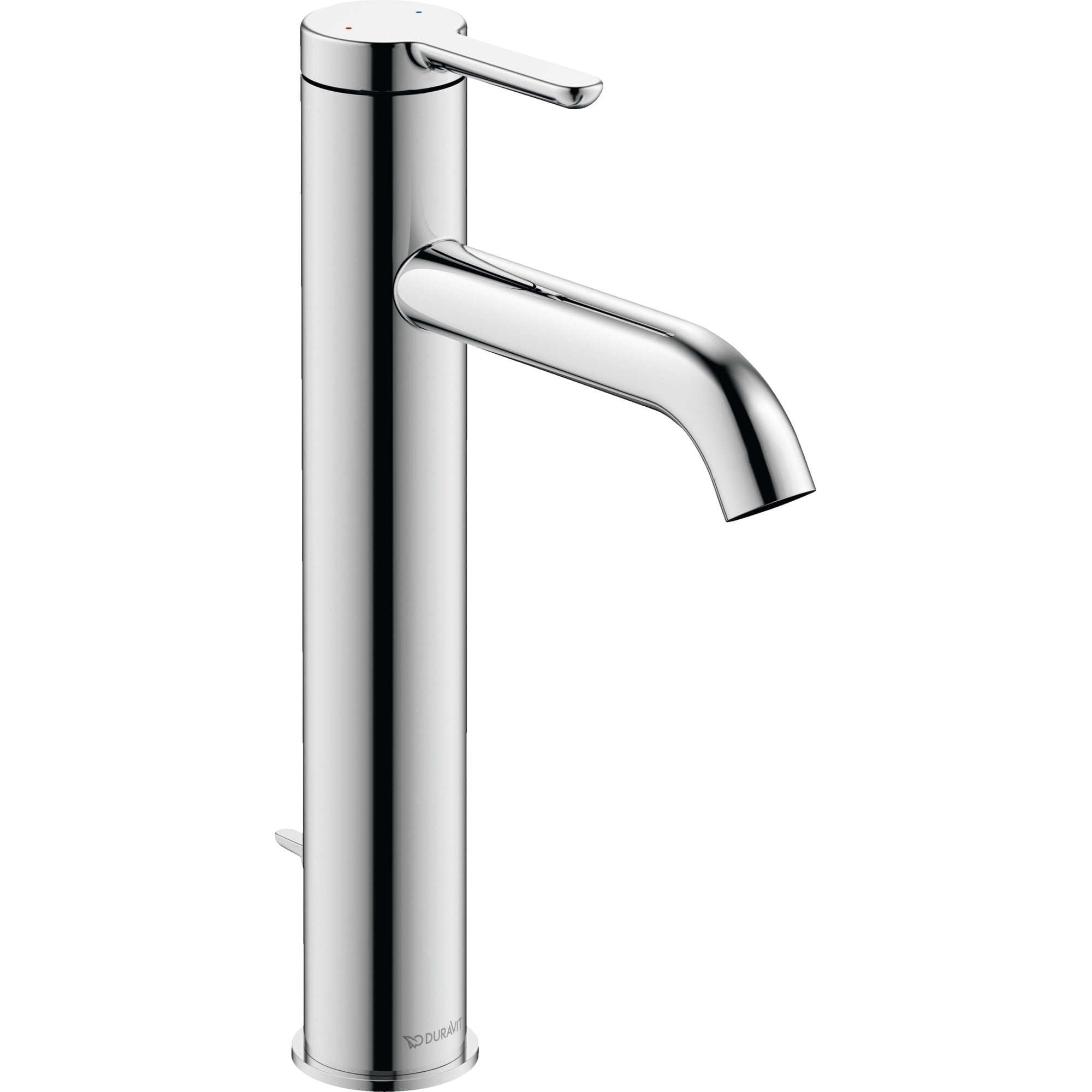 Duravit C.1 Lavabo Bataryası L Boy Sifon Kumandalı Krom C11030001010