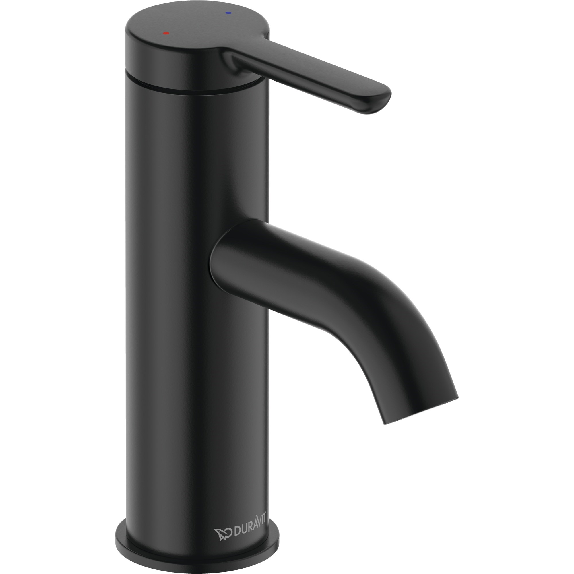 Duravit C.1 Lavabo Bataryası S Boy Mat Siyah C11010002046