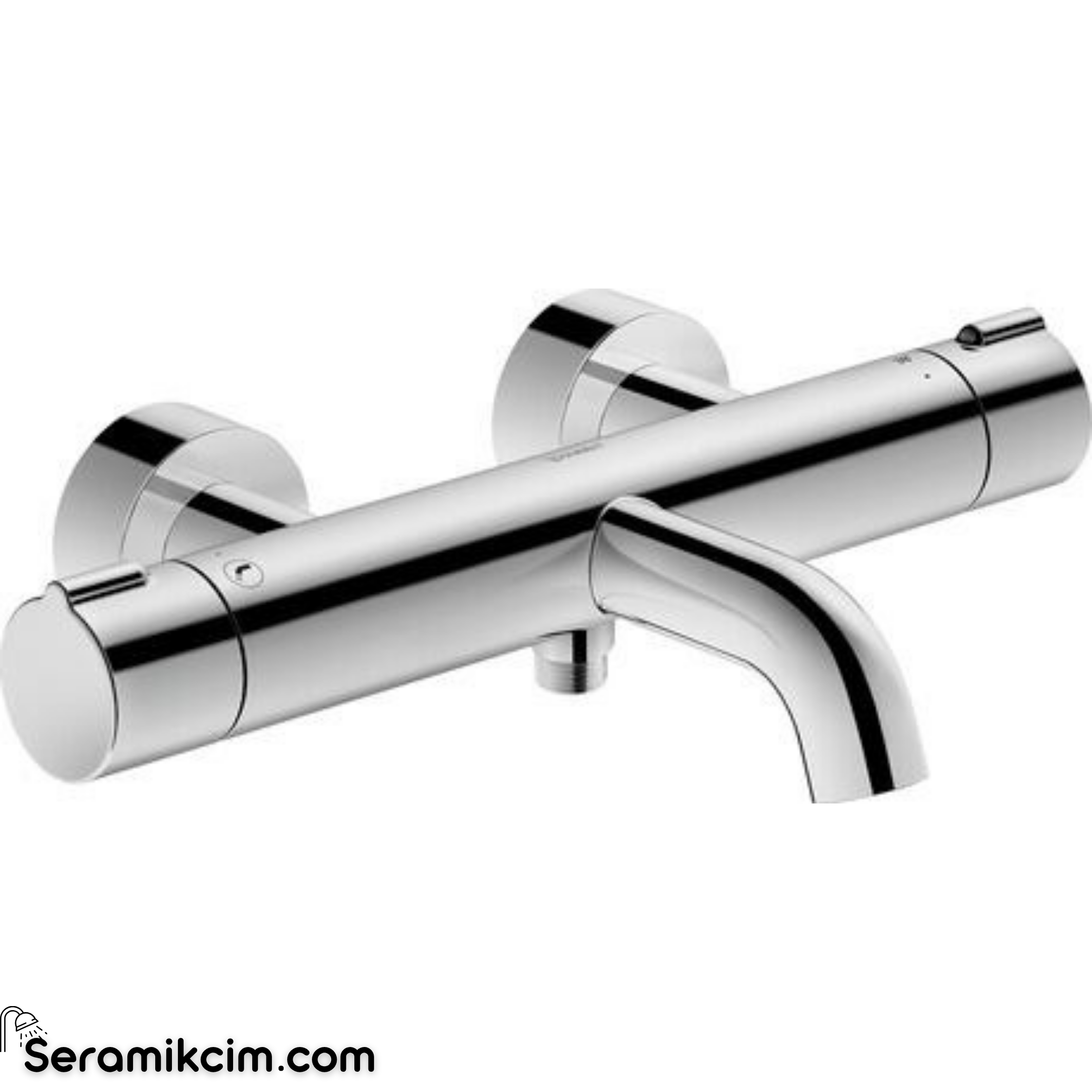 Duravit C.1 Termostatik Banyo Bataryası Krom C15220000010