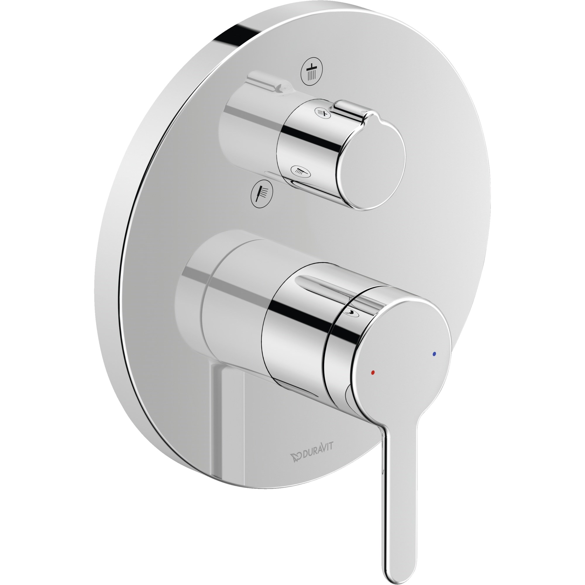 Duravit C.1 Ankastre Duş Bataryası 2 Çıkışlı Krom C14210012010