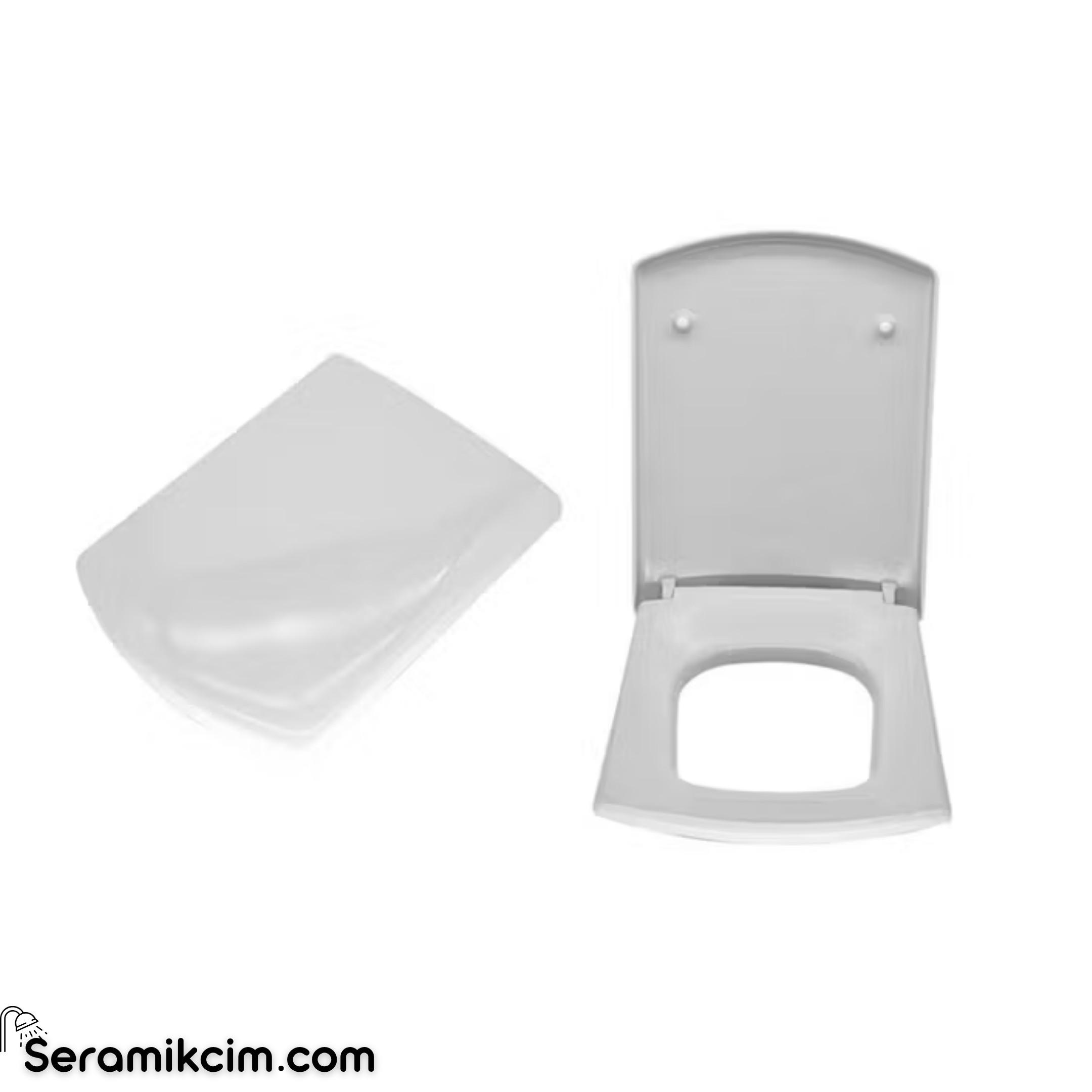 Duravit Caro Klozet Kapağı, Amortisörlü