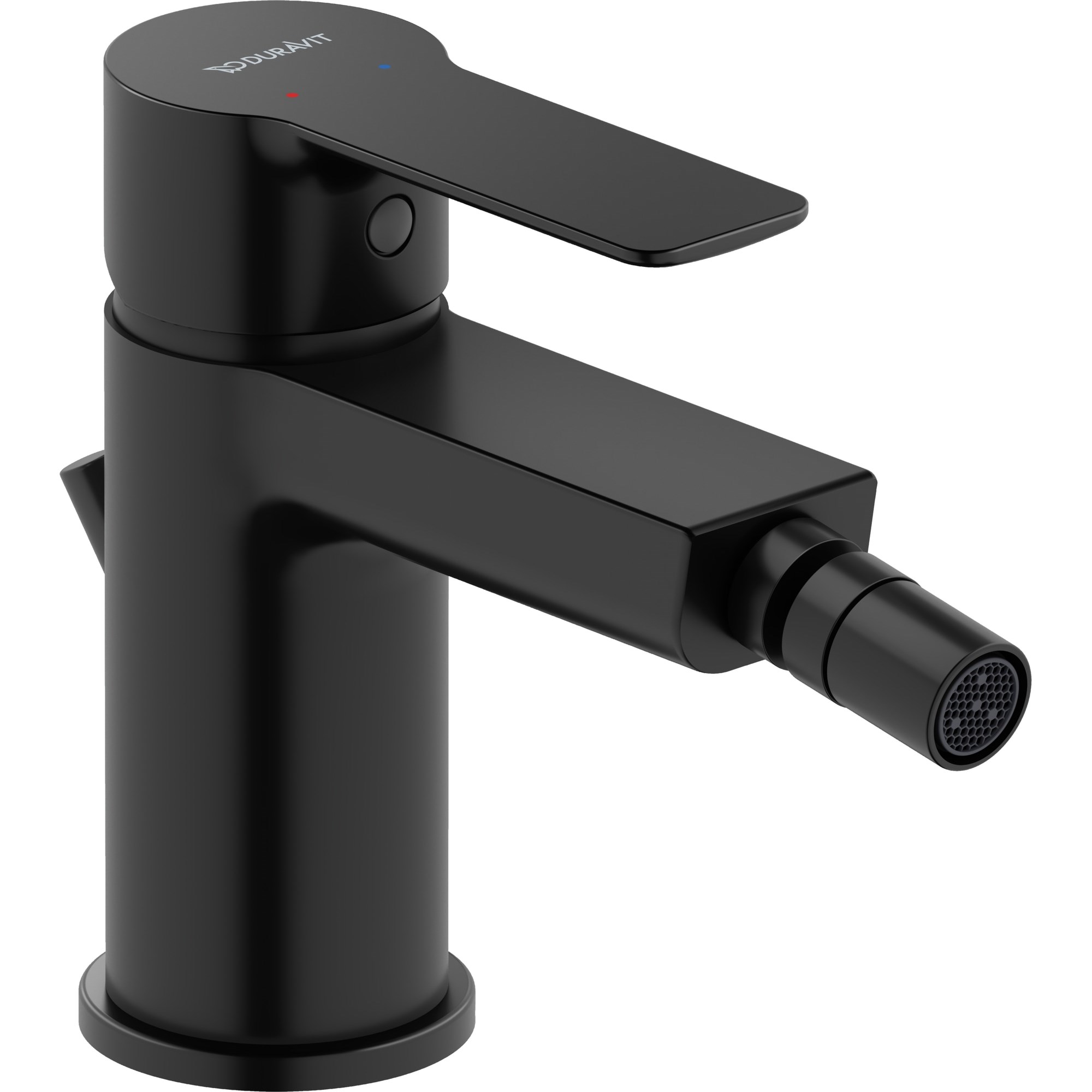 Duravit D-Code Bide Bataryası Sifon Kumandalı Mat Siyah DC2400011046