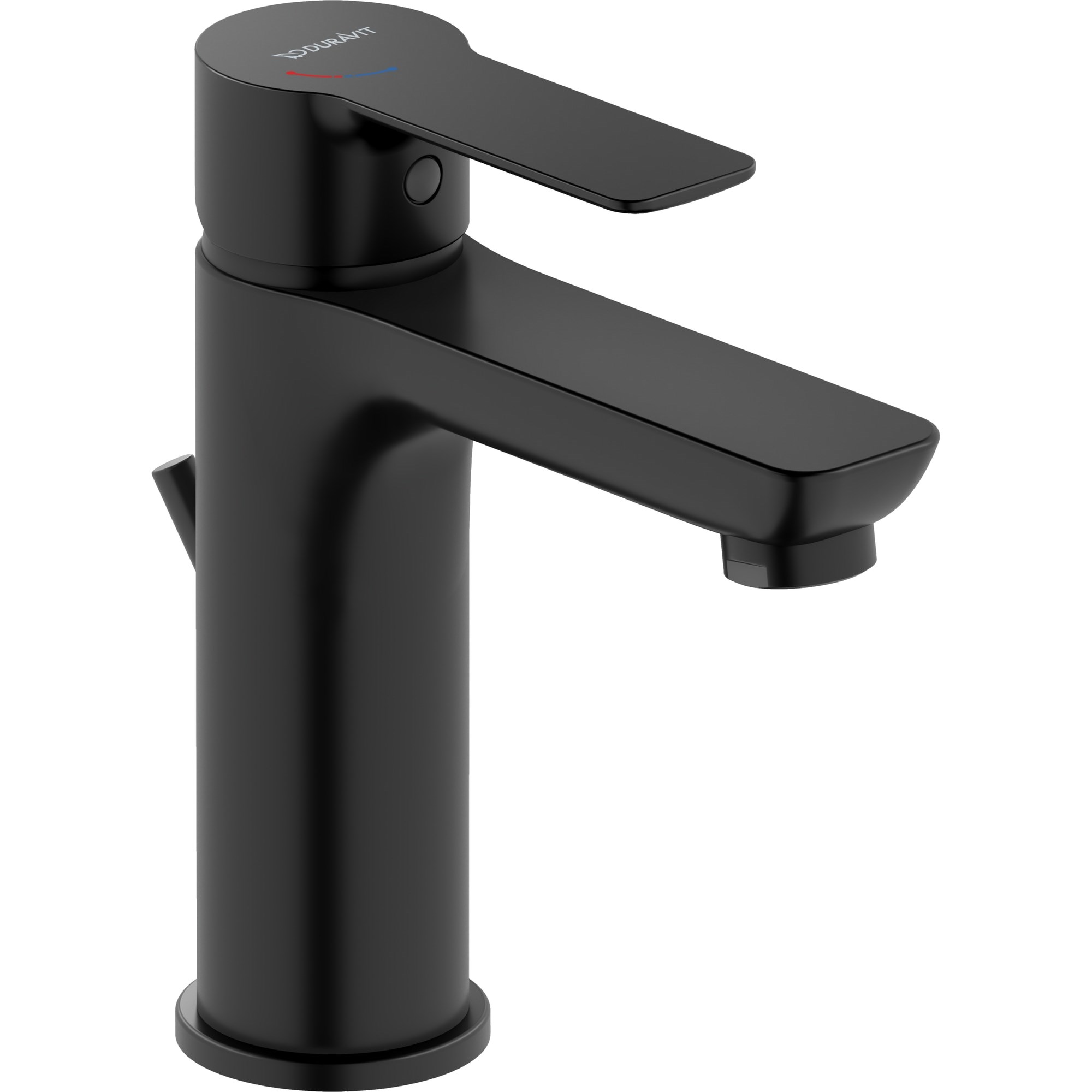 Duravit D-Code Lavabo Bataryası M Boy FreshStart MinusFlow Sifon Kumandalı Mat Siyah DC1023001046
