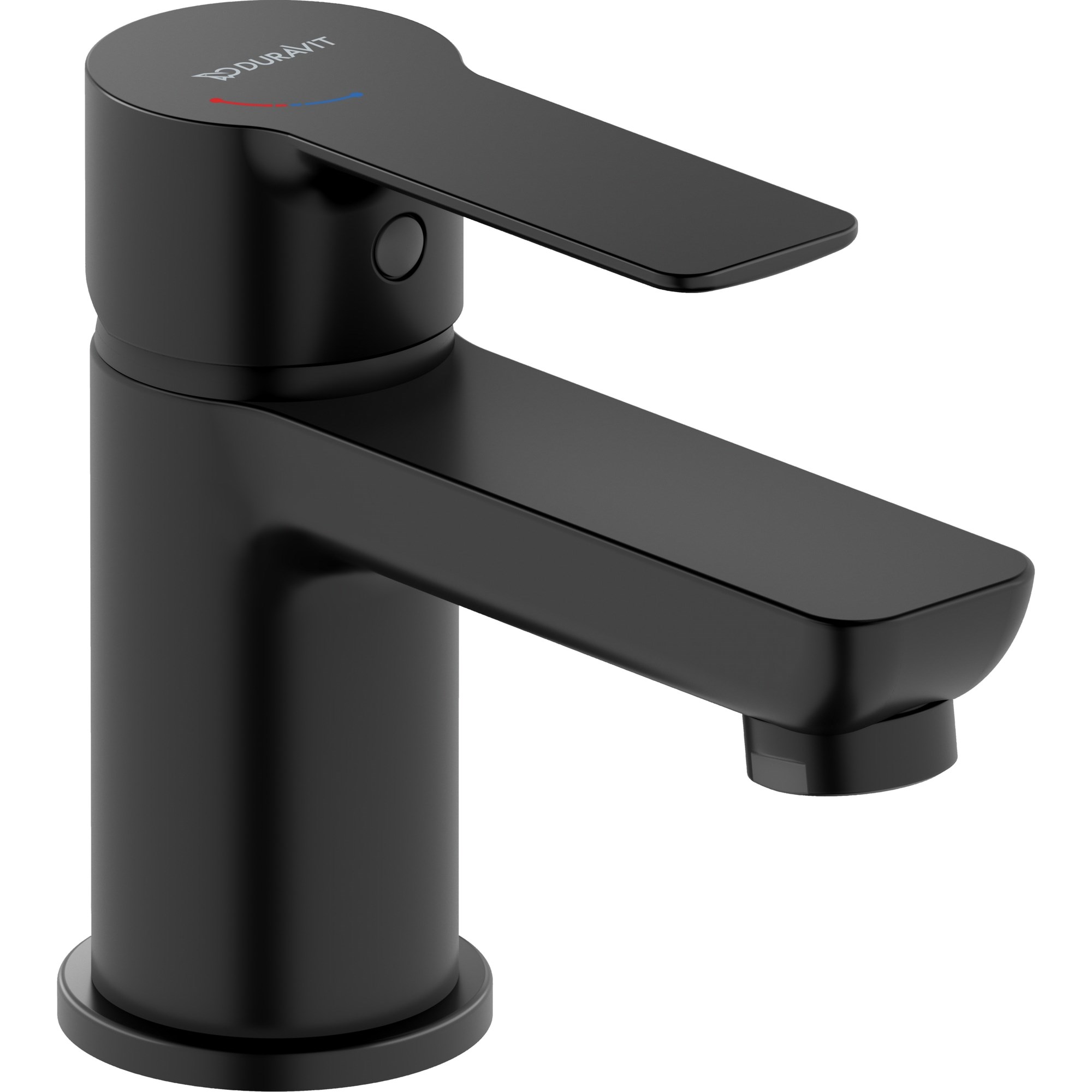 Duravit D-Code Lavabo Bataryası S Boy FreshStart MinusFlow Mat Siyah DC1013002046