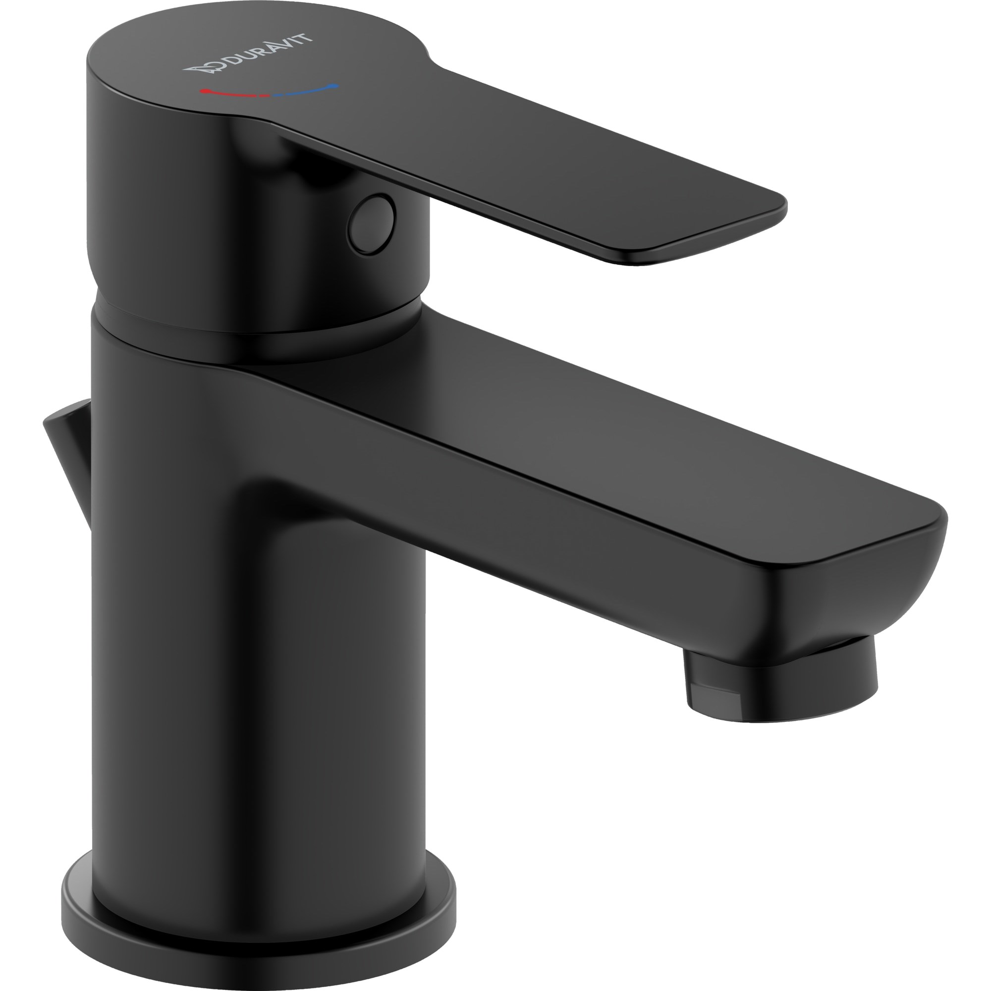 Duravit D-Code Lavabo Bataryası S Boy FreshStart MinusFlow Sifon Kumandalı Mat Siyah DC1013001046