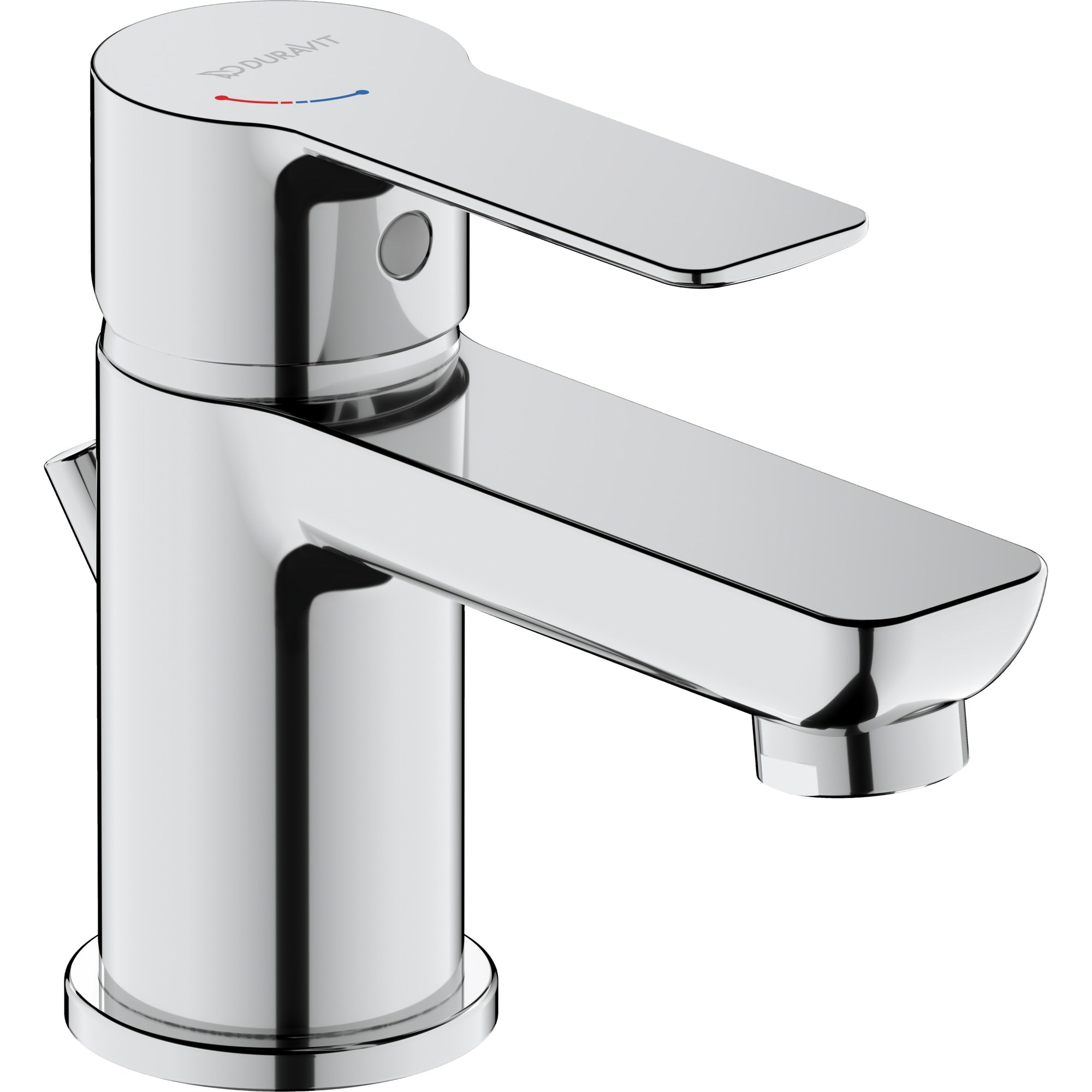 Duravit D-Code Lavabo Bataryası S Boy FreshStart MinusFlow Sifon Kumandalı Krom DC1013001010