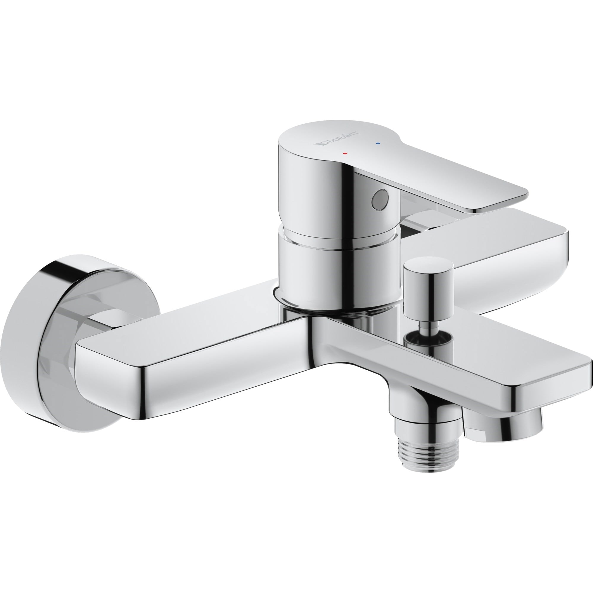 Duravit D-Code Sıva Üstü Küvet Bataryası 2 Çıkışlı Krom DC5230001010