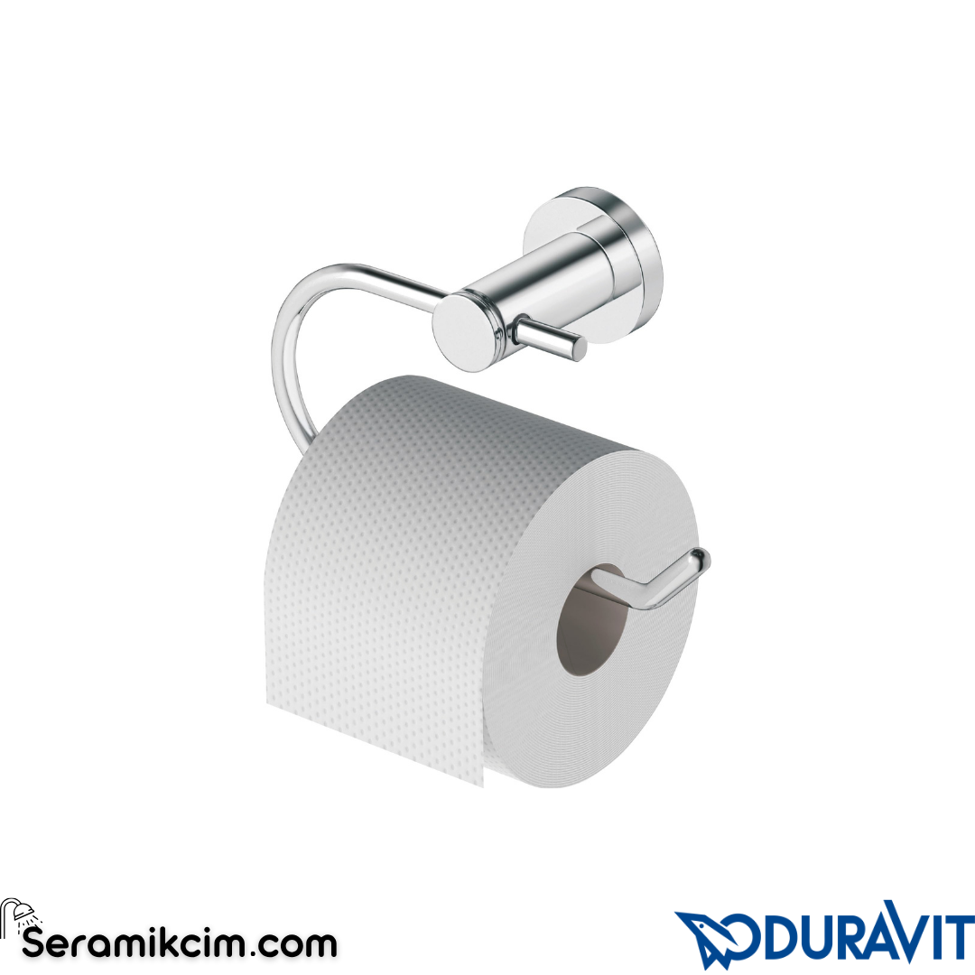 Duravit D-Code Tuvalet Kağıtlığı Krom