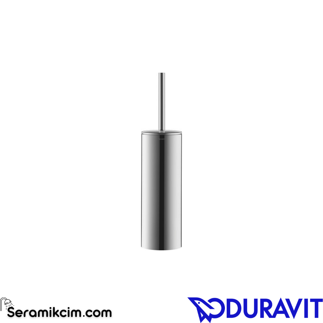 Duravit D-Code Yerden Tuvalet Fırçası Krom