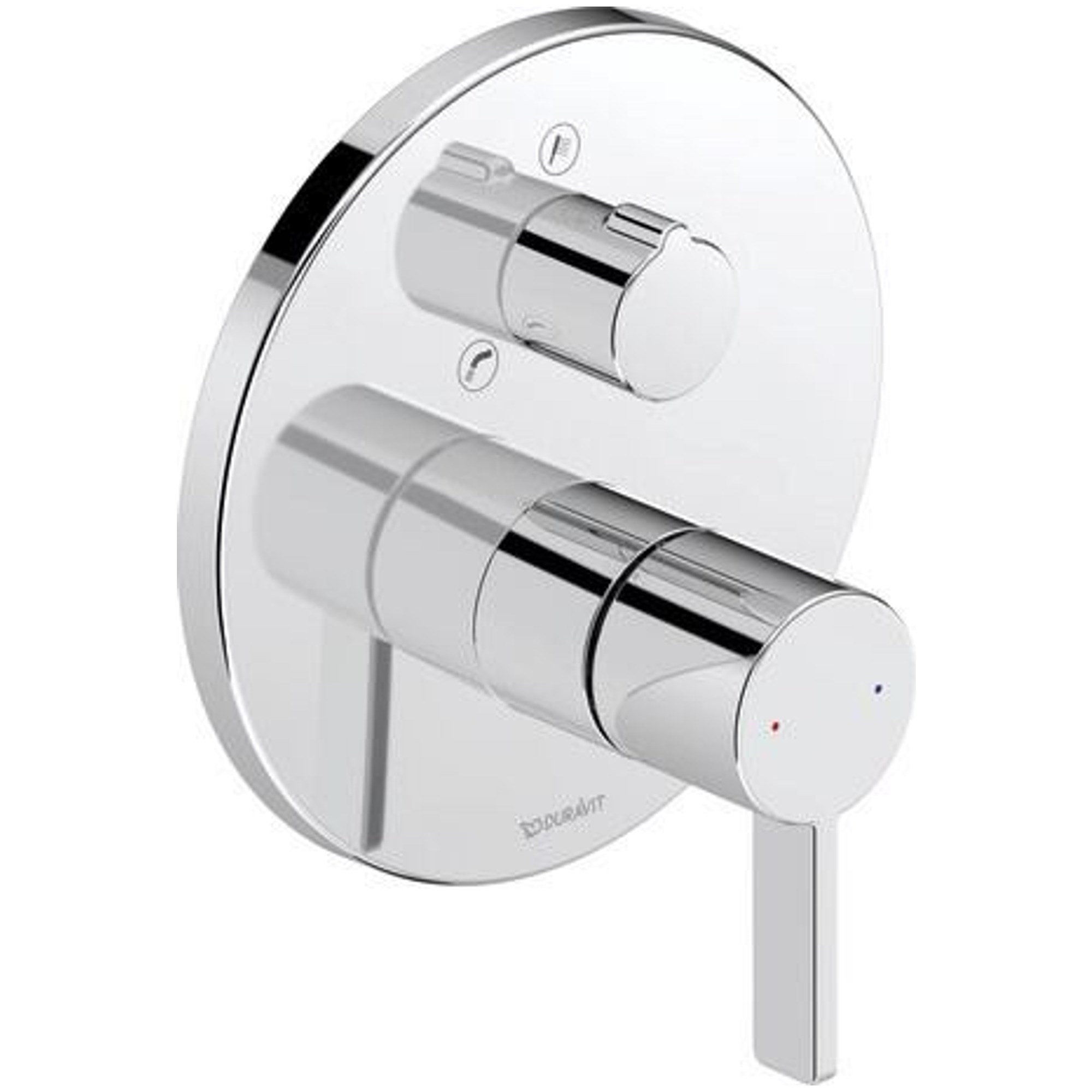 Duravit D-Neo Ankastre Küvet Bataryası 2 Çıkışlı Krom DE5210018010