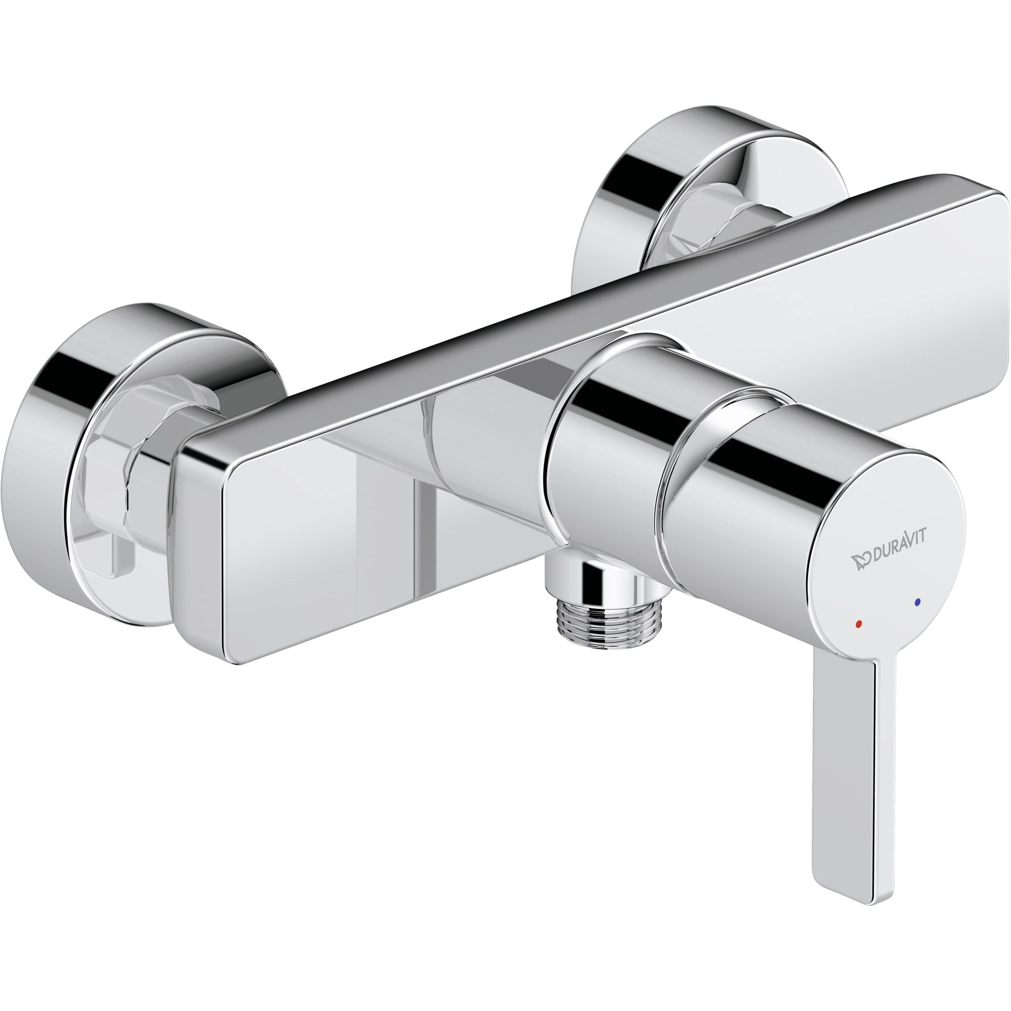 Duravit D-Neo Sıva Üstü Duş Bataryası 1 Çıkışlı Krom DE4230000010