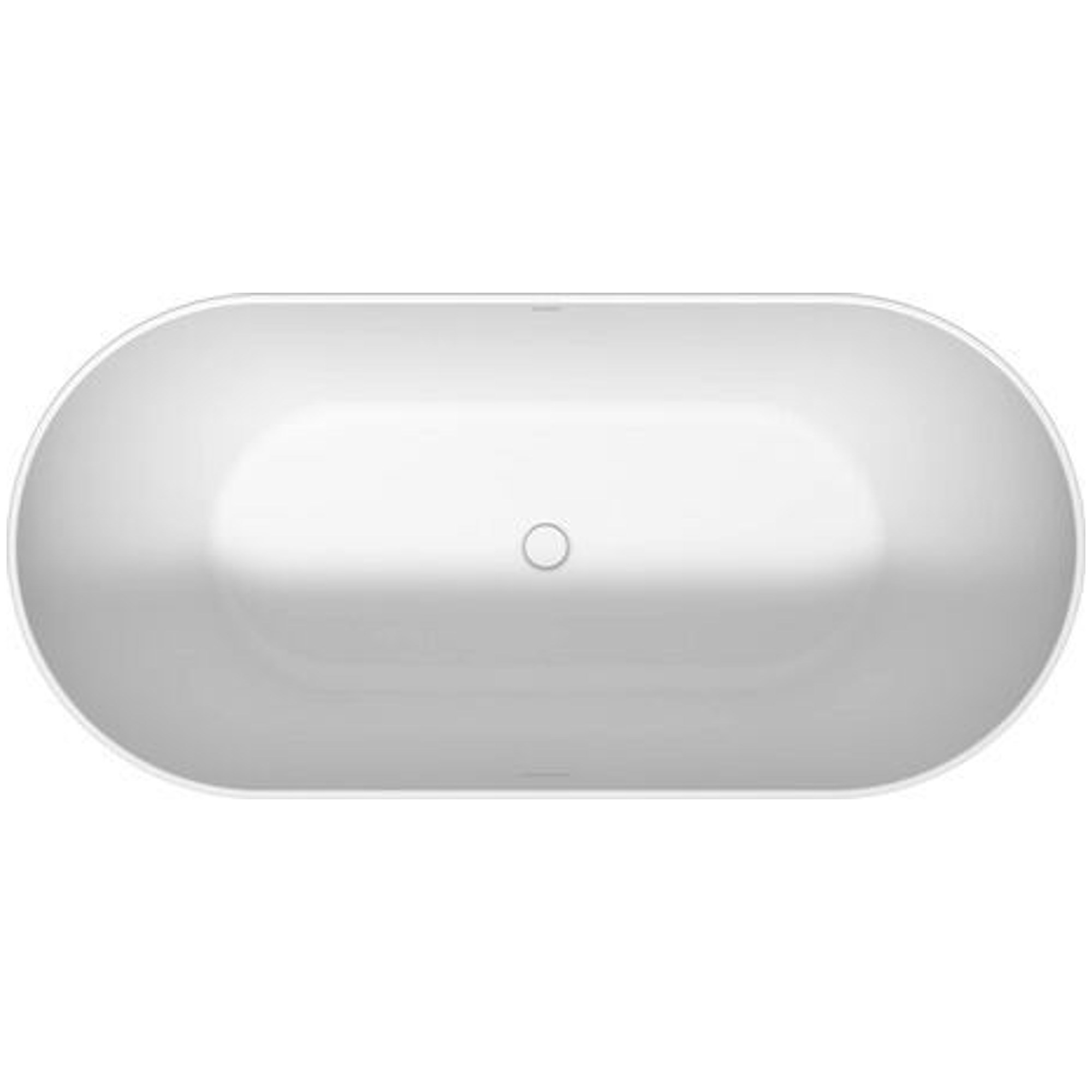 Duravit DuraKanto Bağımsız Oval Küvet 150x75 cm Ayak ve Sifon Dahil Beyaz 700559000000000