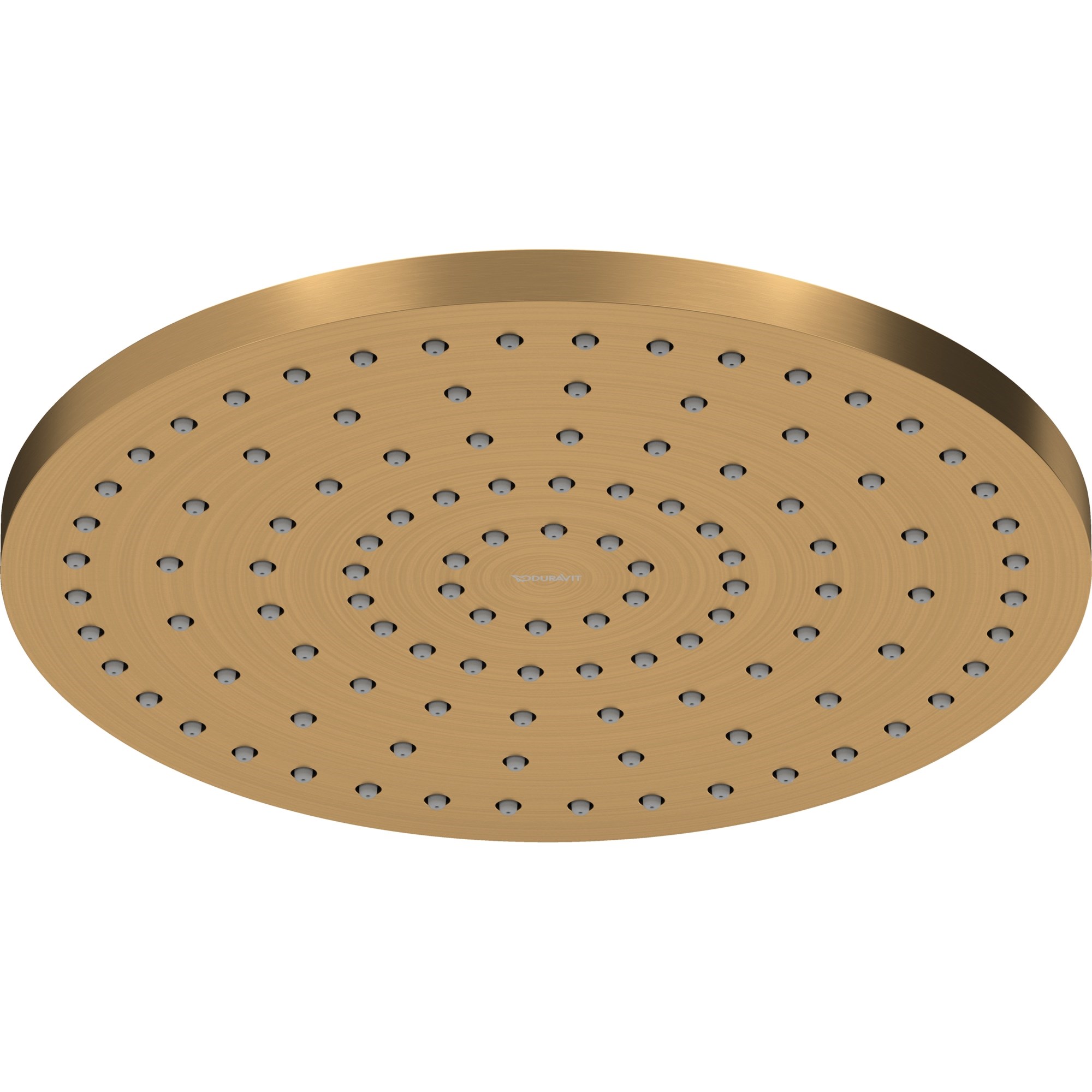 Duravit Tepe Duşu 25 cm 1 Fonksiyonlu MinusFlow Fırçalı Bronz UV0662018004