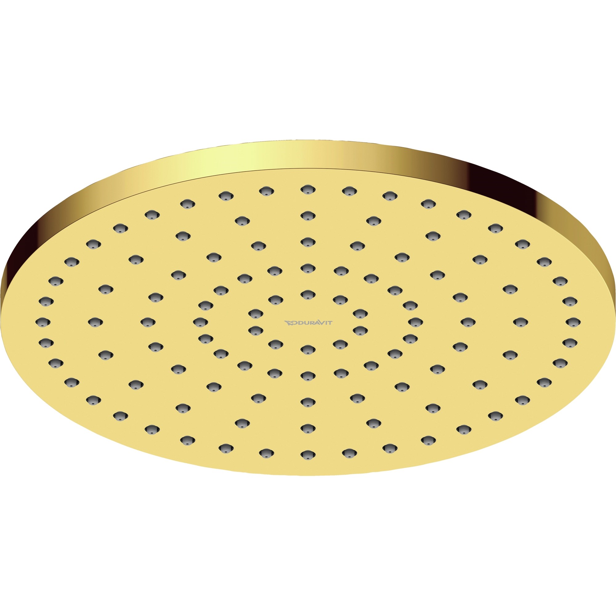 Duravit Tepe Duşu 25 cm 1 Fonksiyonlu MinusFlow Parlak Altın UV0662018034