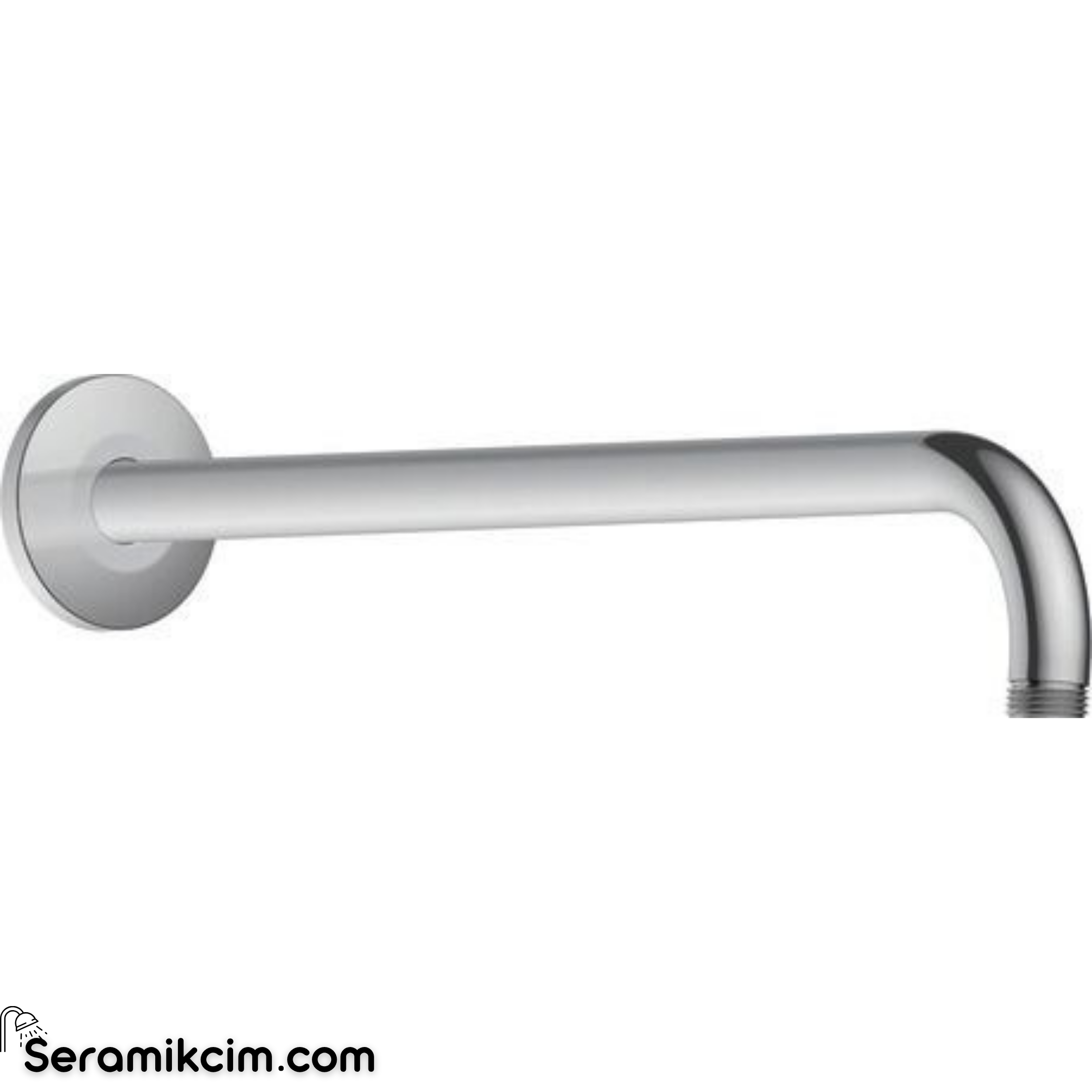 Duravit Tepe Duşu Dirseği, Duvardan, 410 mm UV0670028010