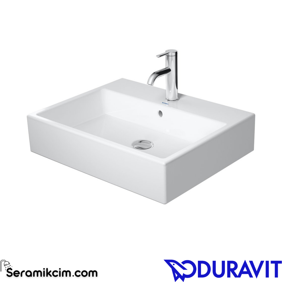 Duravit Vero Air Çanak Lavabo Armatür Delikli 60 cm