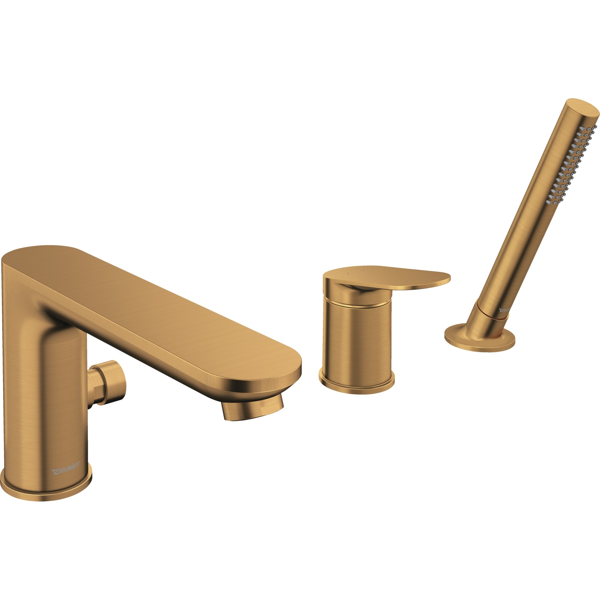Duravit Wave 3 Delikli Küvet Bataryası Fırçalı Bronz WA5260000004