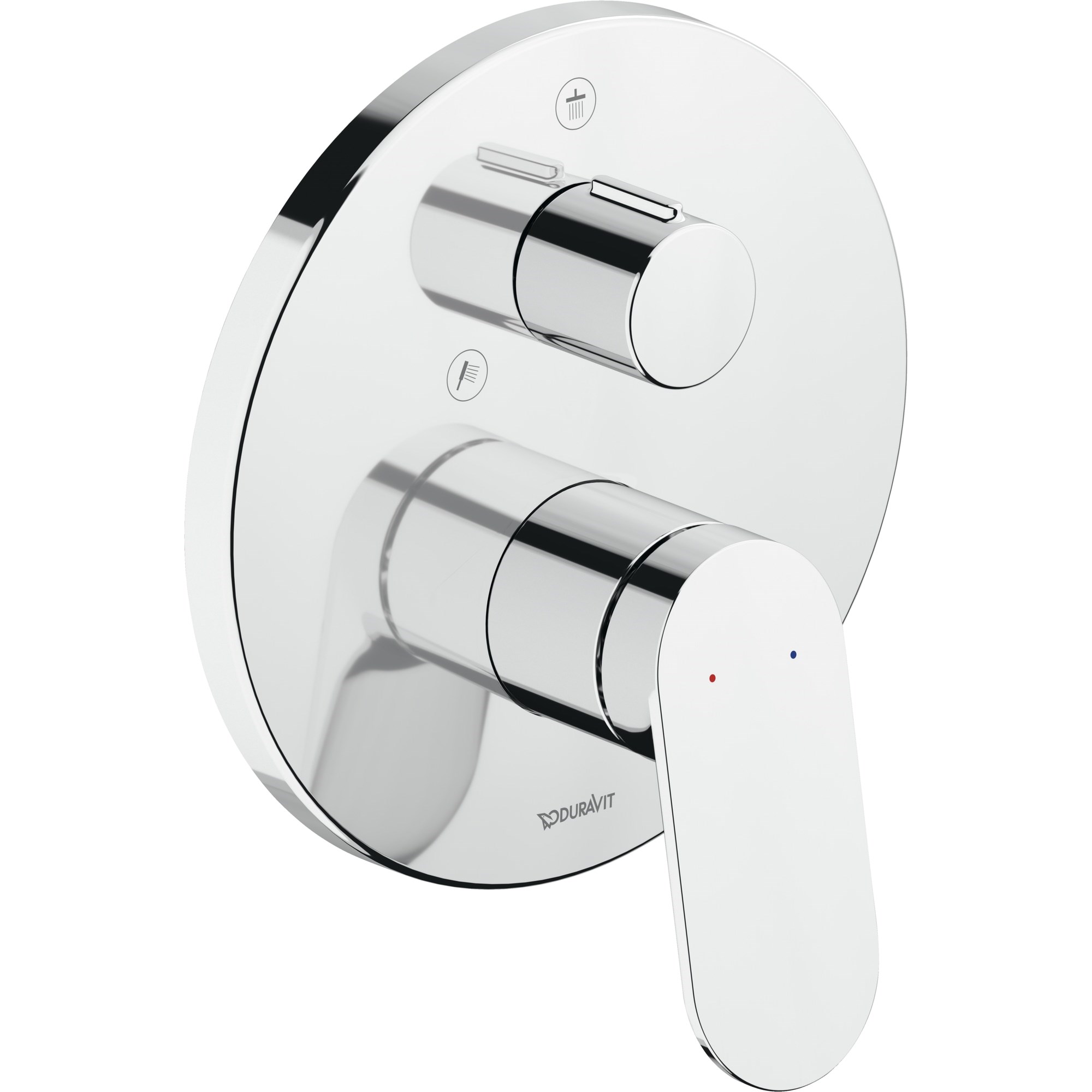 Duravit Wave Ankastre Duş Bataryası 2 Çıkışlı Krom WA4210012010