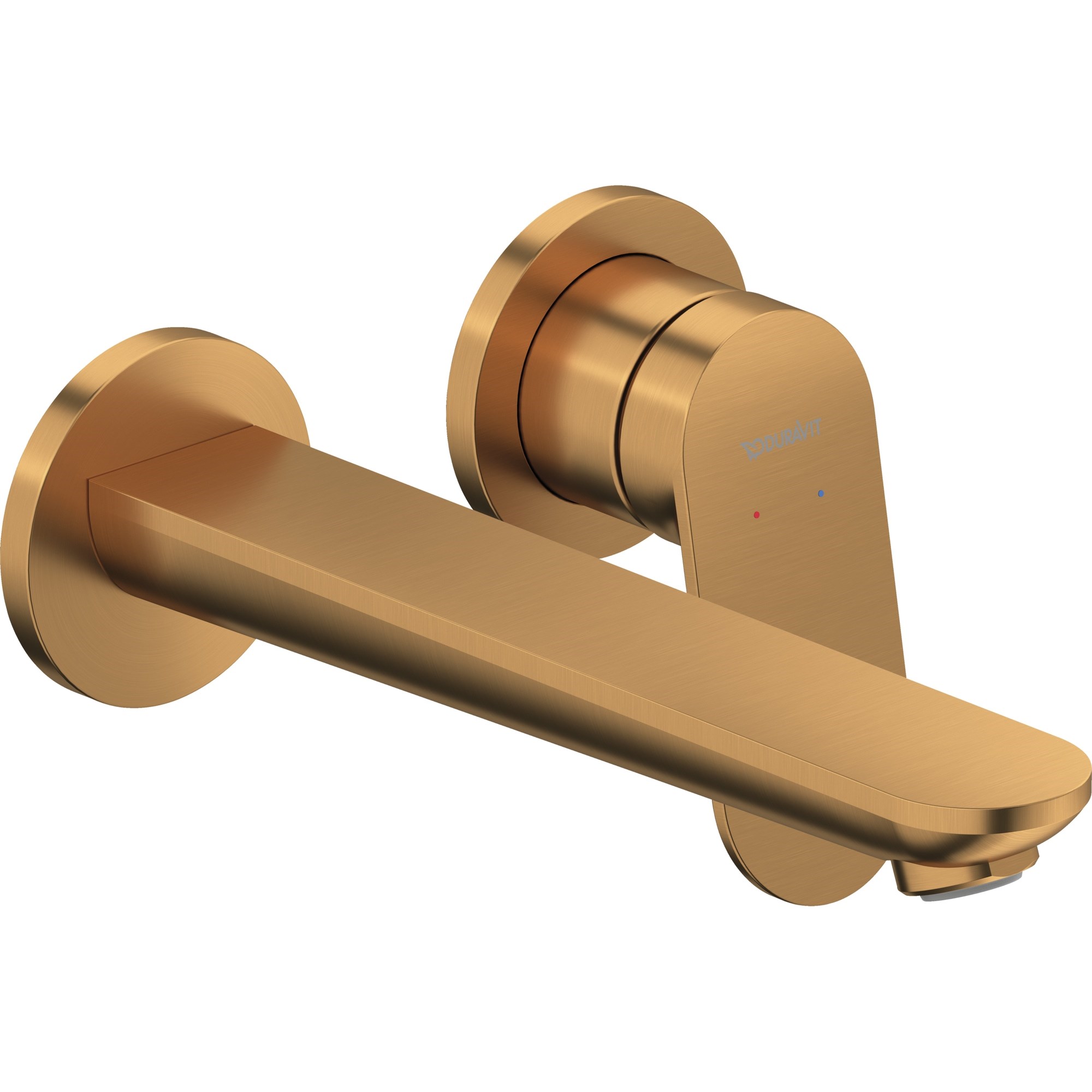 Duravit Wave Ankastre Lavabo Bataryası Fırçalı Bronz WA1070004004
