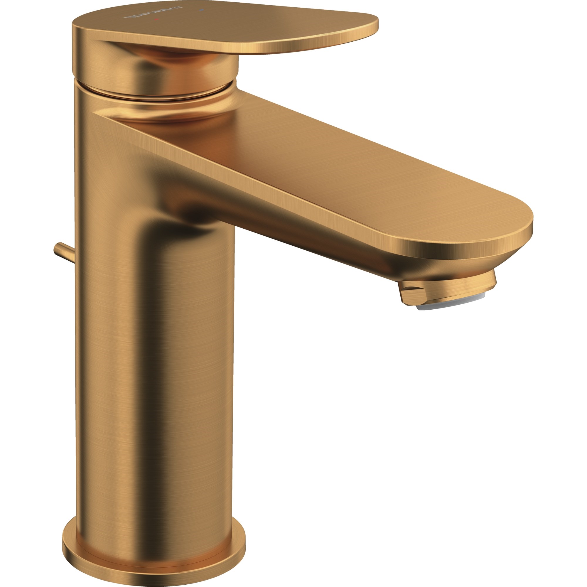 Duravit Wave Lavabo Bataryası M Boy Sifon Kumandalı Fırçalı Bronz WA1020001004