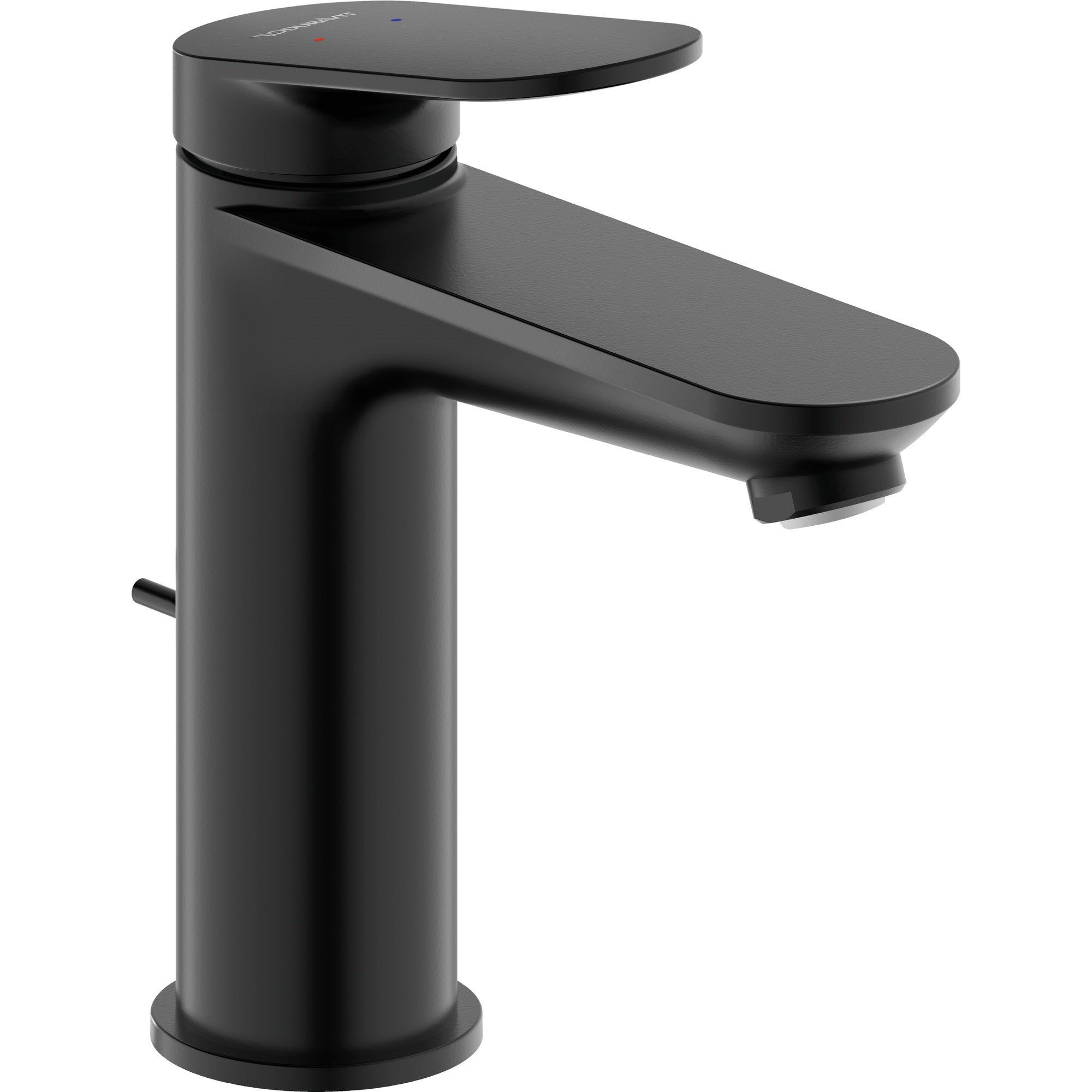 Duravit Wave Lavabo Bataryası M Boy Sifon Kumandalı Mat Siyah WA1020001046