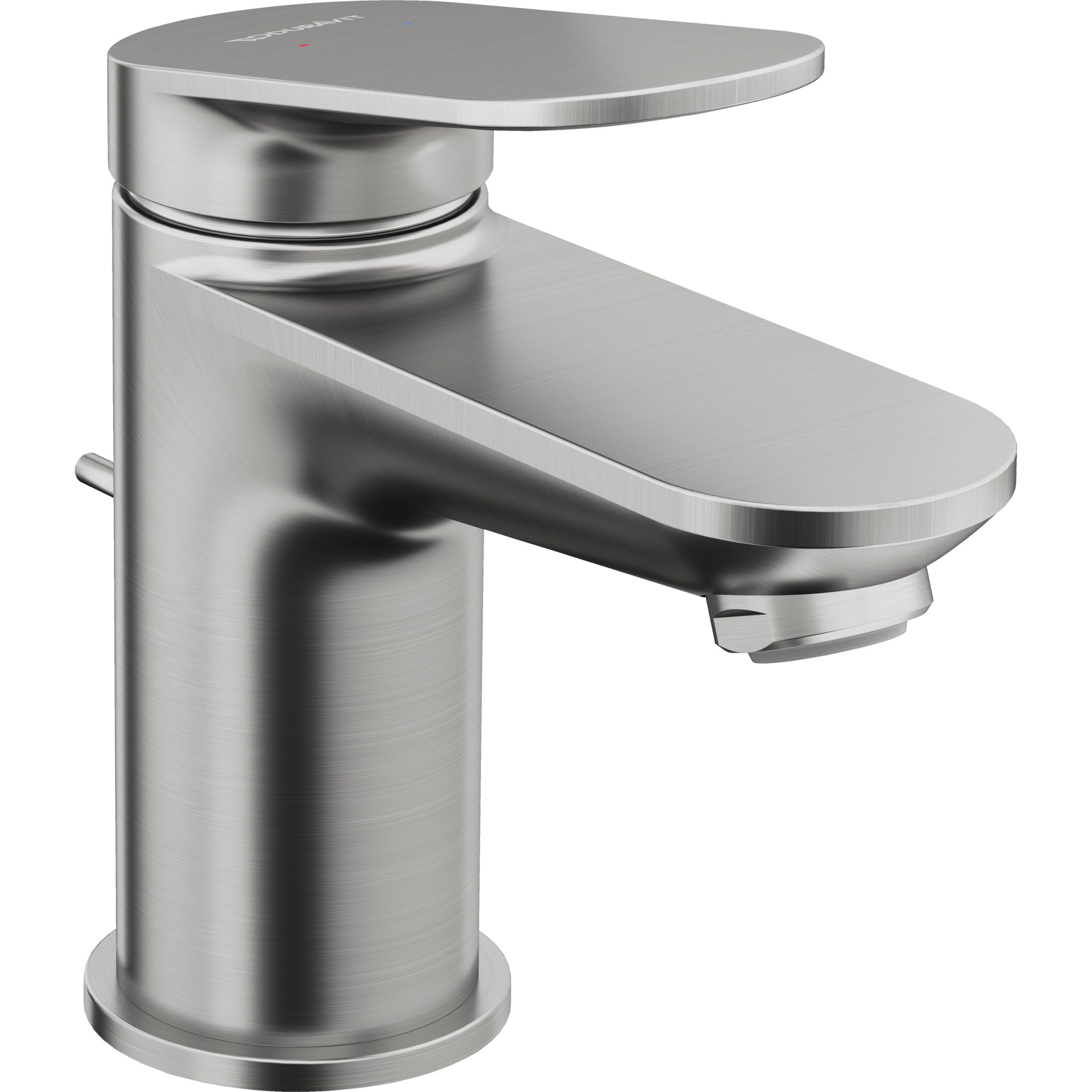 Duravit Wave Lavabo Bataryası S Boy Sifon Kumandalı Fırçalı Paslanmaz Çelik WA1010001070