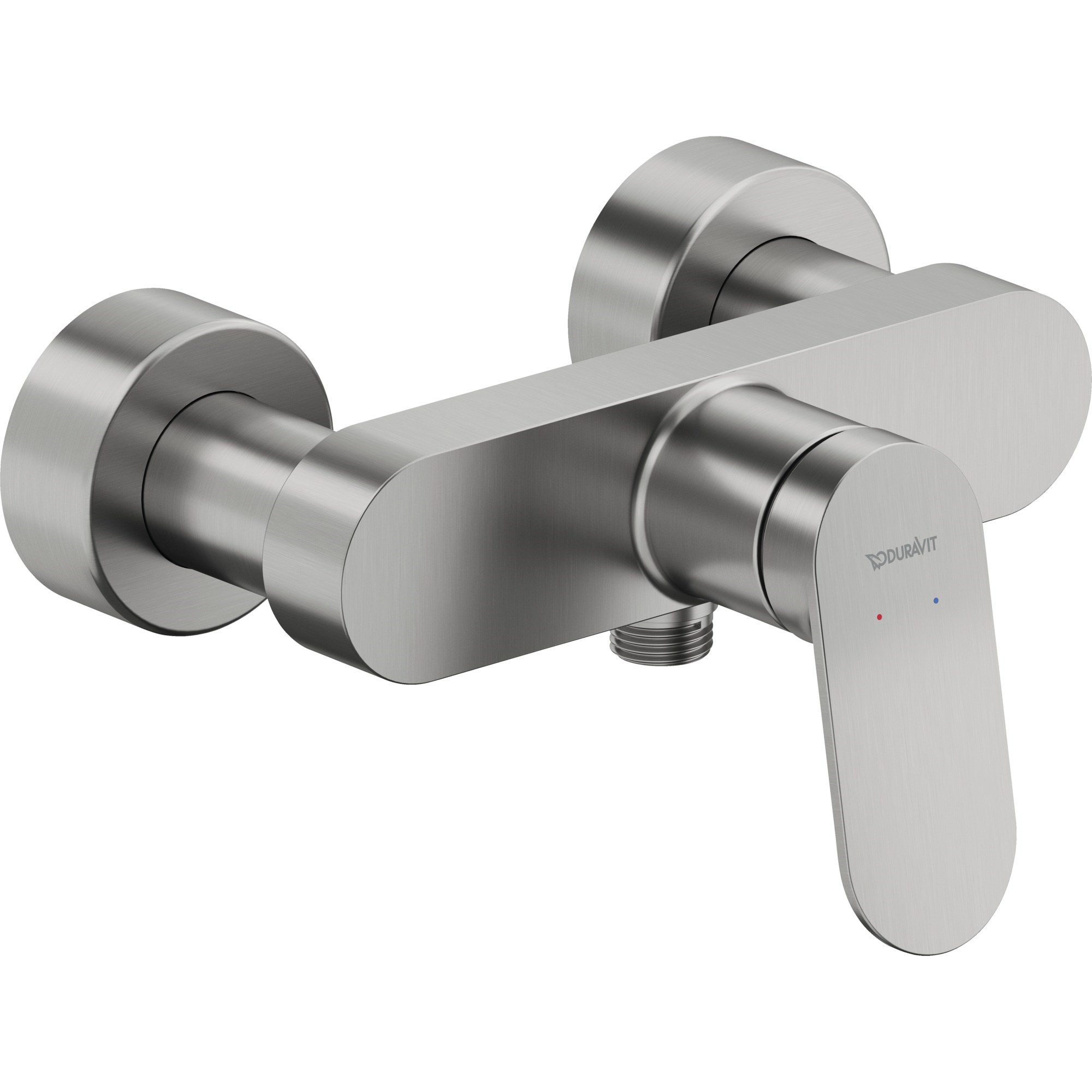 Duravit Wave Sıva Üstü Duş Bataryası 1 Çıkışlı Fırçalı Paslanmaz Çelik WA4230000070