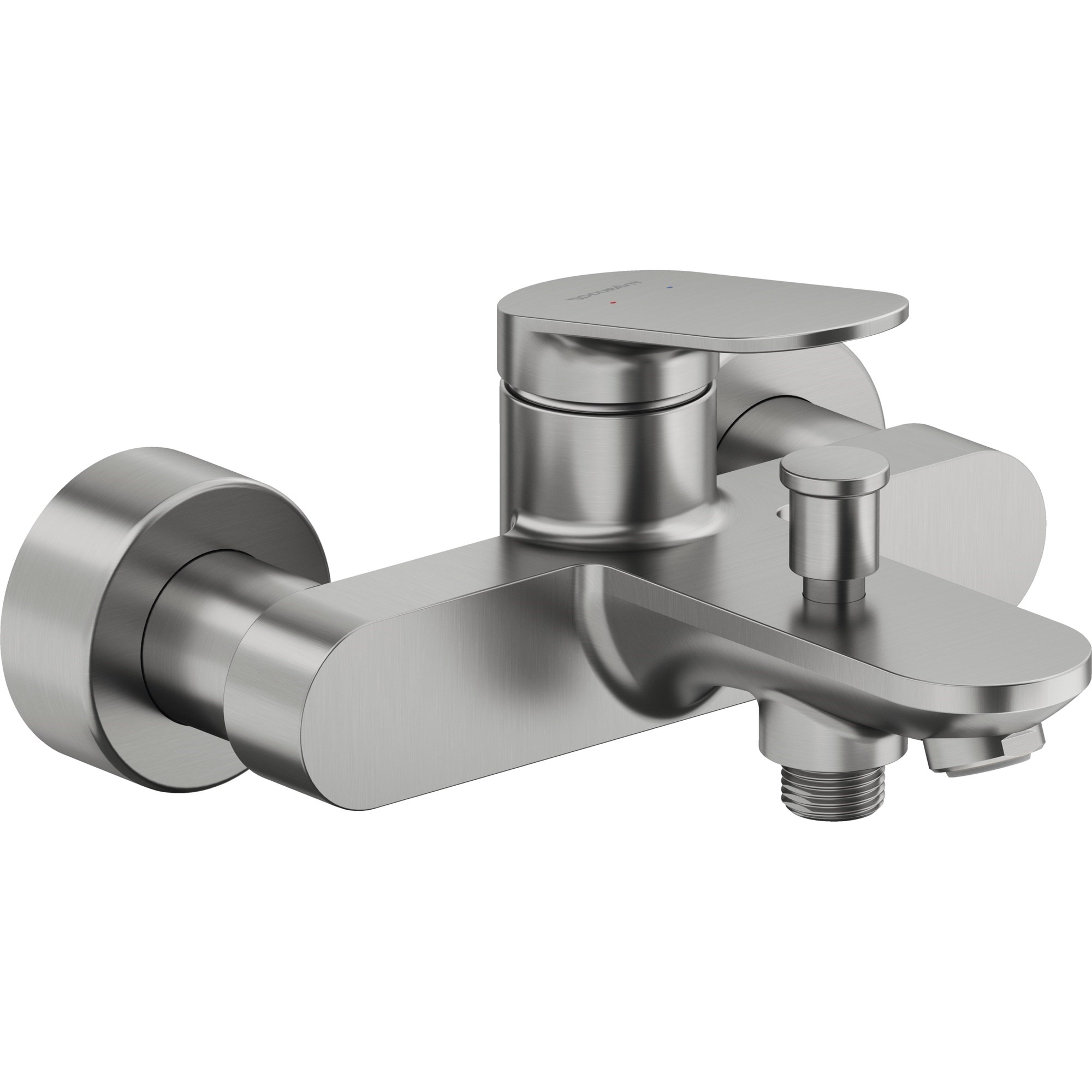 Duravit Wave Sıva Üstü Küvet Bataryası 2 Çıkışlı Fırçalı Paslanmaz Çelik WA5230000070