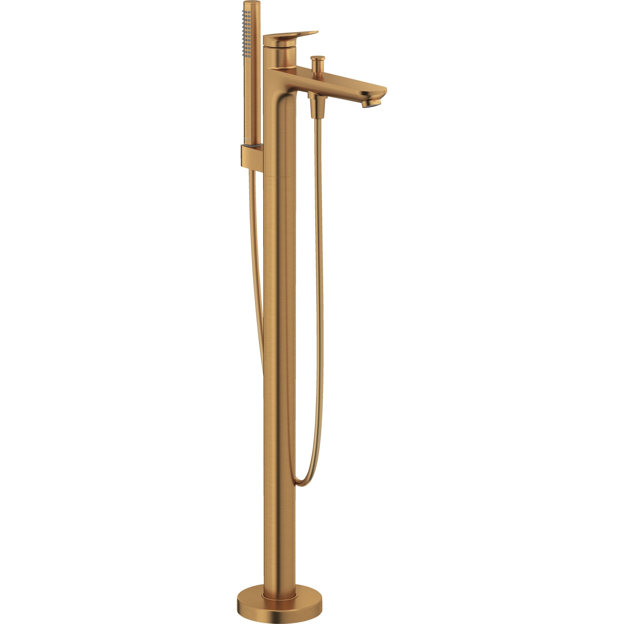 Duravit Wave Yerden Küvet Bataryası 2 Çıkışlı Fırçalı Bronz WA5250000004