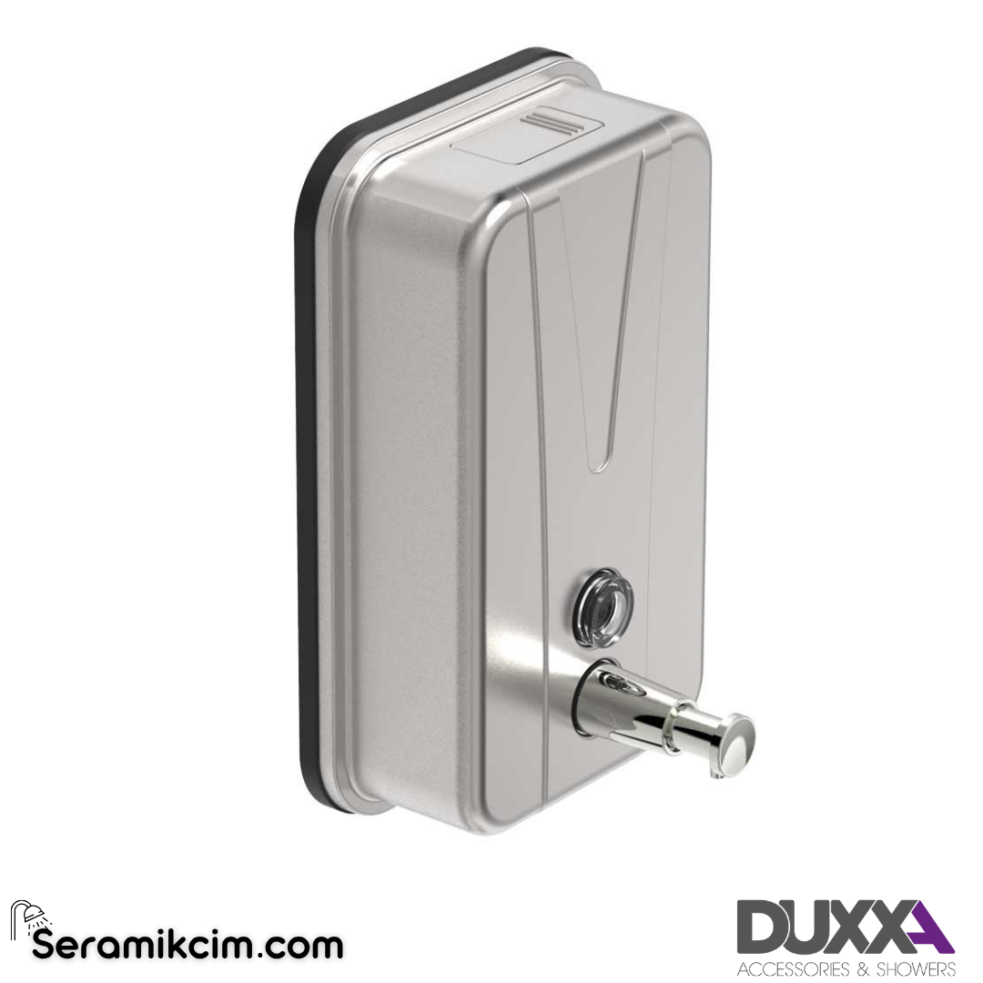 Duxxa 1000 ml Pirinç Pompa Mat Sıvı Sabunluk SS316 Mat S P.23300.MS - P.23300.MS