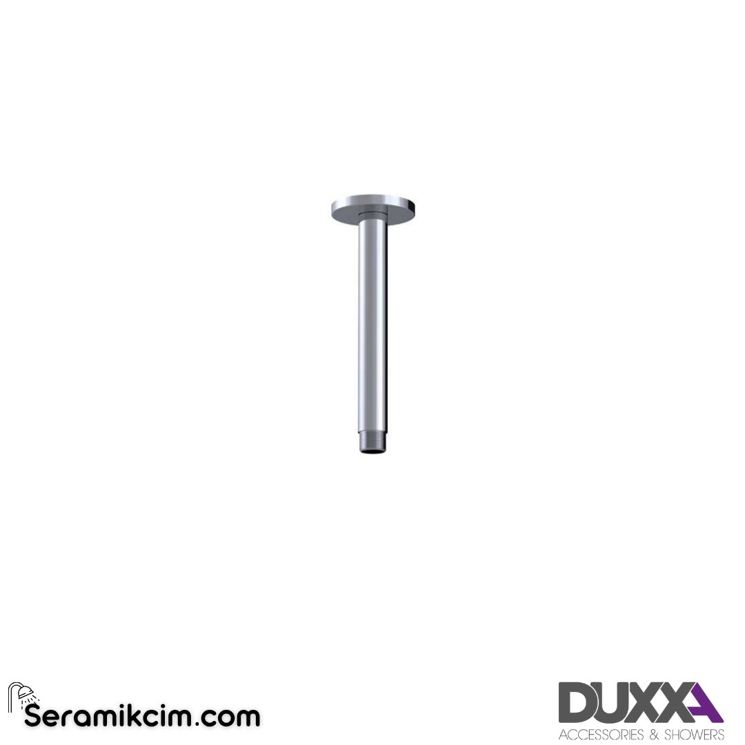 Duxxa Ankastre Duş Borusu Tavandan 15 cm Pirinç Kromaj Ø20x2 mm D.671.15 - D.671.15