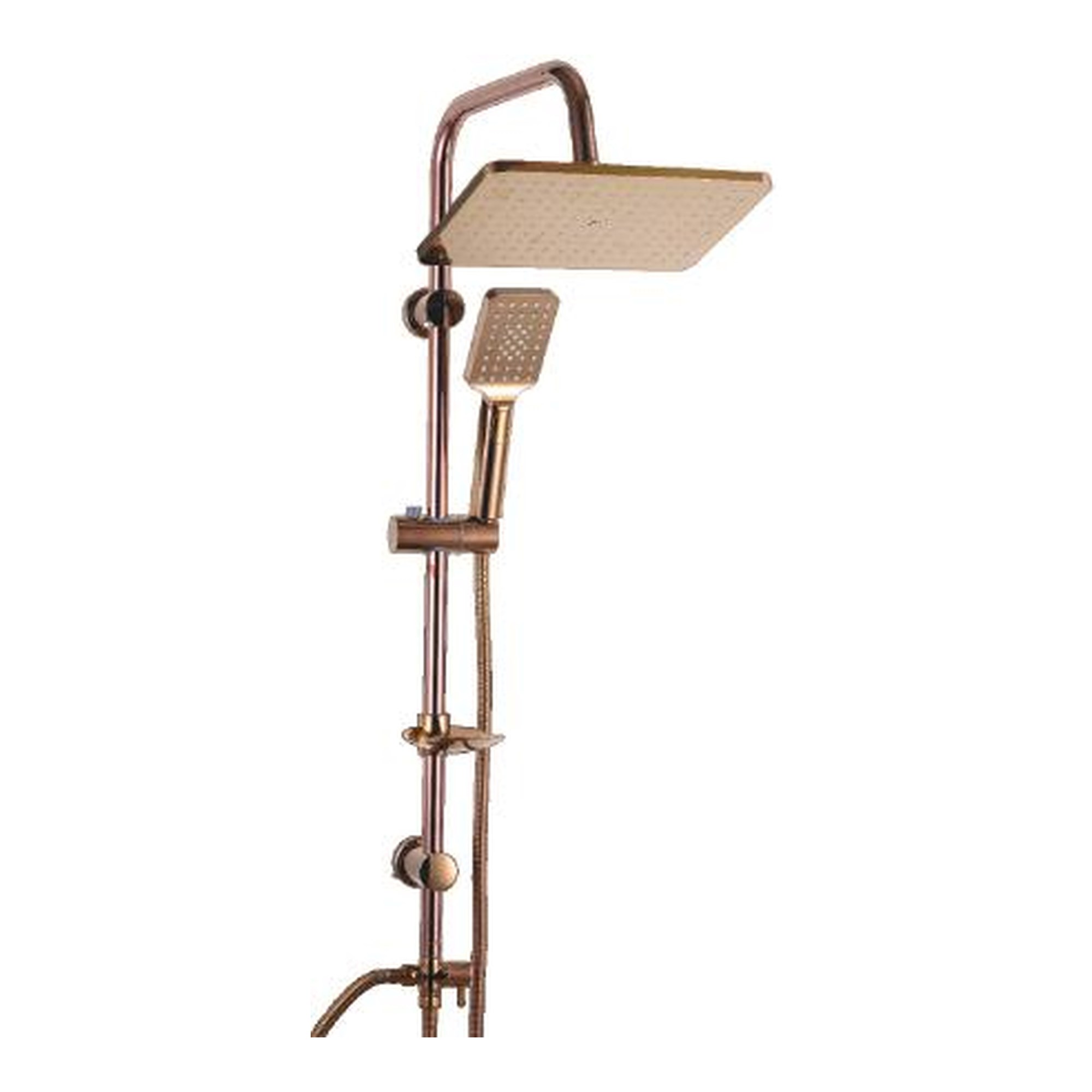 Duxxa Mirage 400 Tepe Duş Seti Rose Gold D.132.4.R