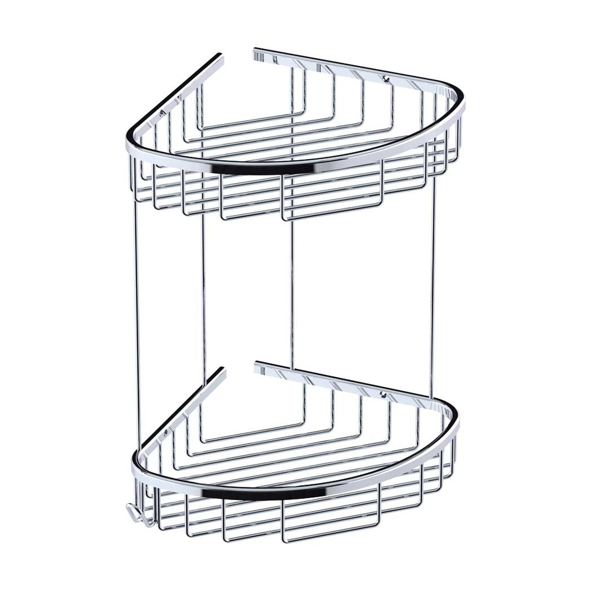 Duxxa Oval Şampuanlık 19x19 - 2 Kat - Krom A.502