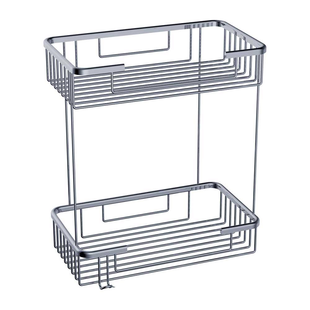 Duxxa Plaza 25x15 Şampuanlık-2 Kat - Krom A.596
