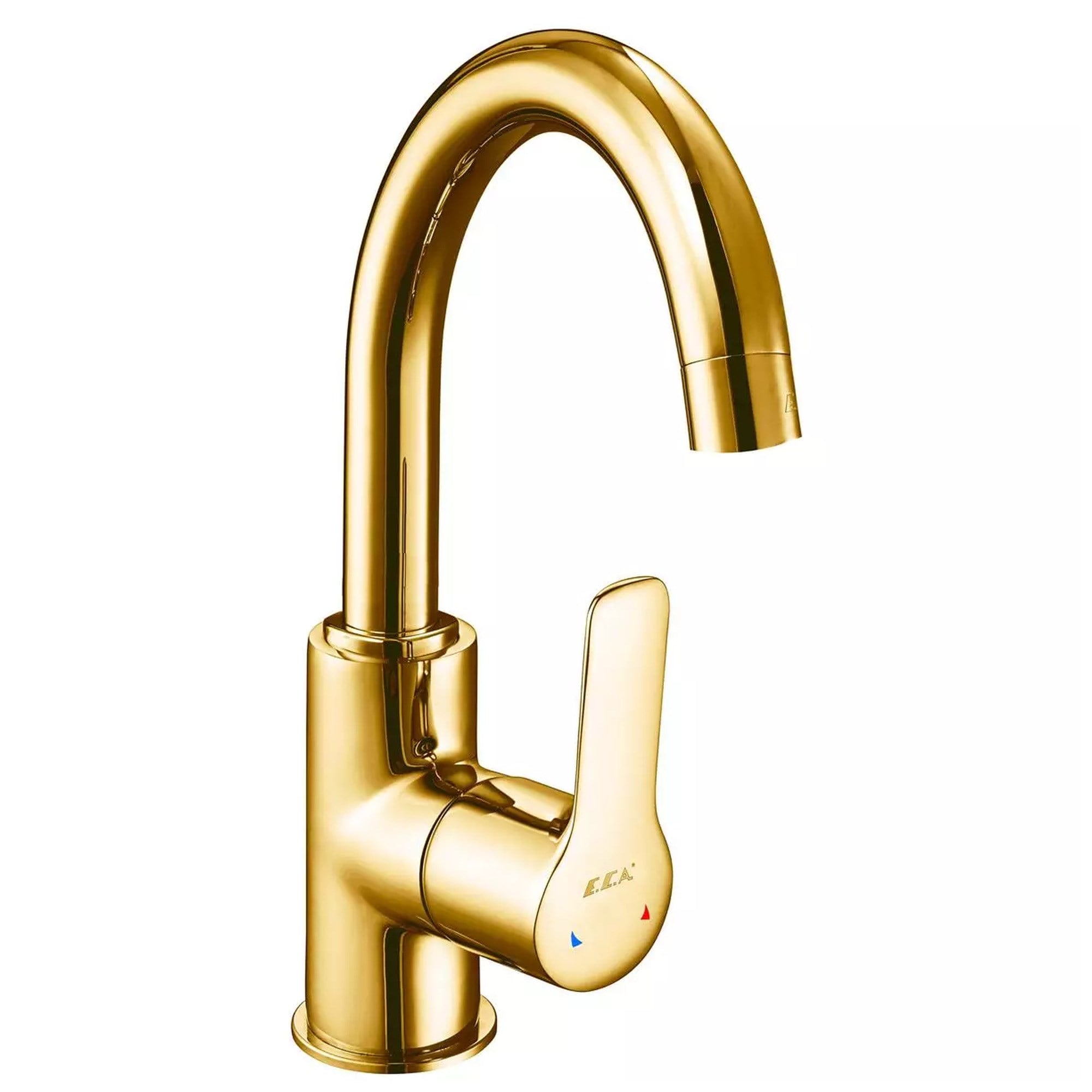 ECA Luna Kuğu Borulu Lavabo Bataryası Altın Görünümlü 102108953A1