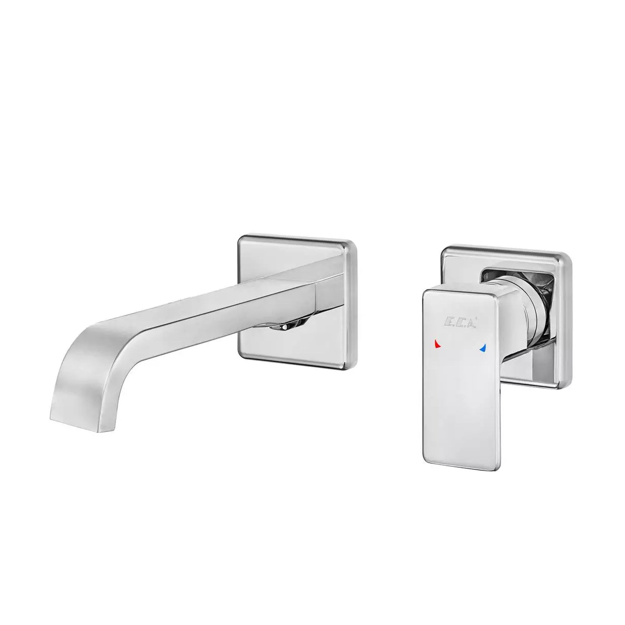 ECA Royal Ankastre Lavabo Bataryası Sıva Üstü Grubu - Çift Rozet Krom 102167629-KK