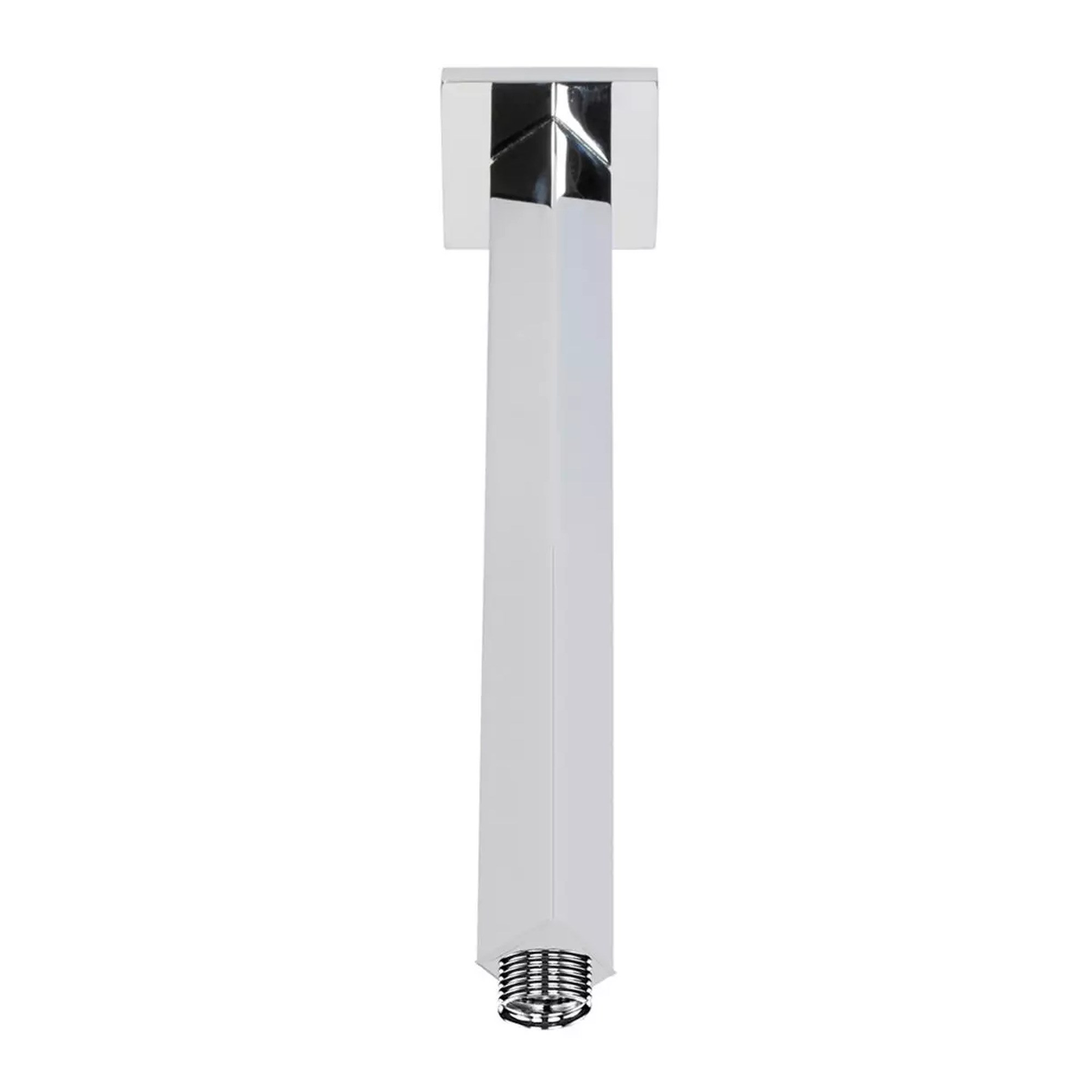 ECA Tavandan Duş Başlığı Borusu 168 mm Kare Krom 102126700