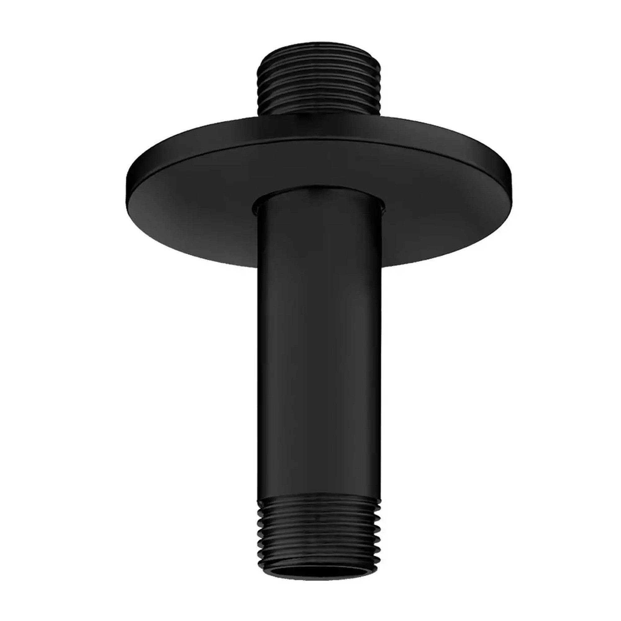 ECA Tavandan Duş Başlığı Borusu 80 mm Yuvarlak Mat Siyah 102126601C1