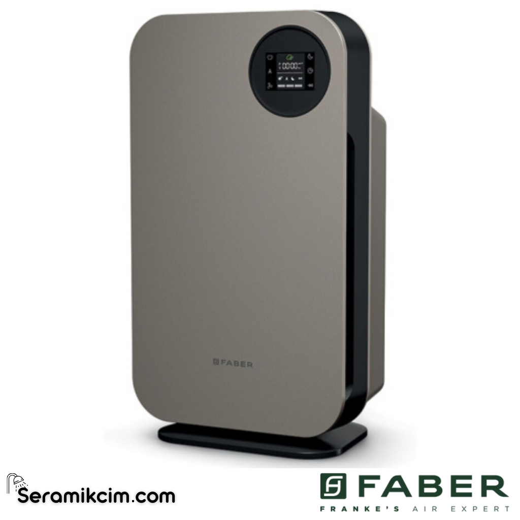 Faber Air Hub Portable FBF PH 1020 575x320x216mm Hava Temizleme Cihazı Titanyum 113.0666.175 - 113.0666.175