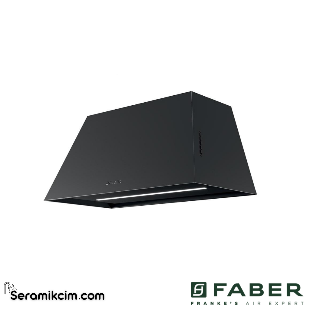 Faber Chloe EV8+DG Matt A70 700x350mm Duvar Tipi Davlumbaz Mat Koyu Gri 110.0458.989 - 110.0458.989