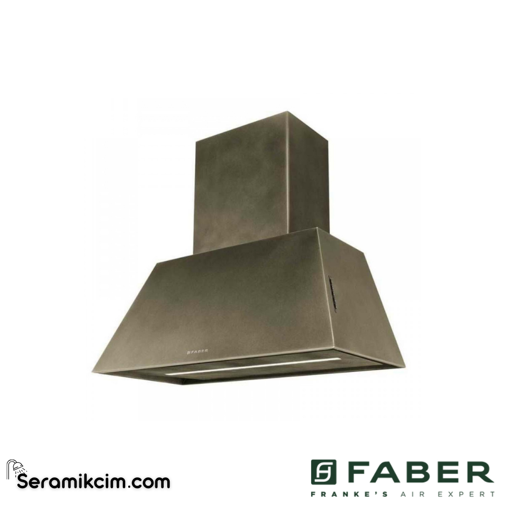 Faber Chloe EV8+OB A70 700x350mm Duvar Tipi Davlumbaz Eskitme Pirinç - 110.0456.177