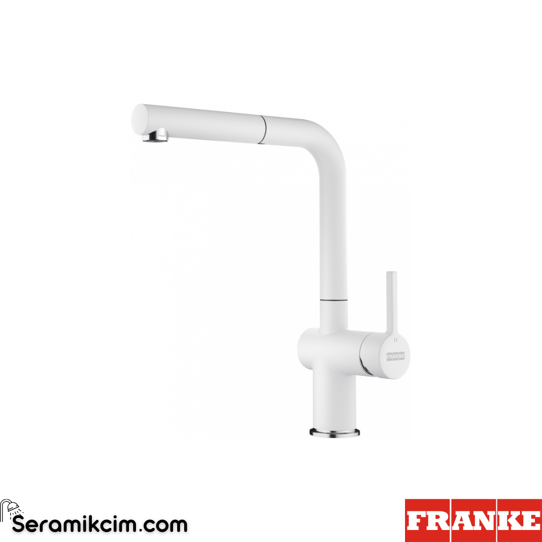 Franke Active Plus Doccia 2.0 Spiralli Mutfak Armatürü Bianco 115.0663.760