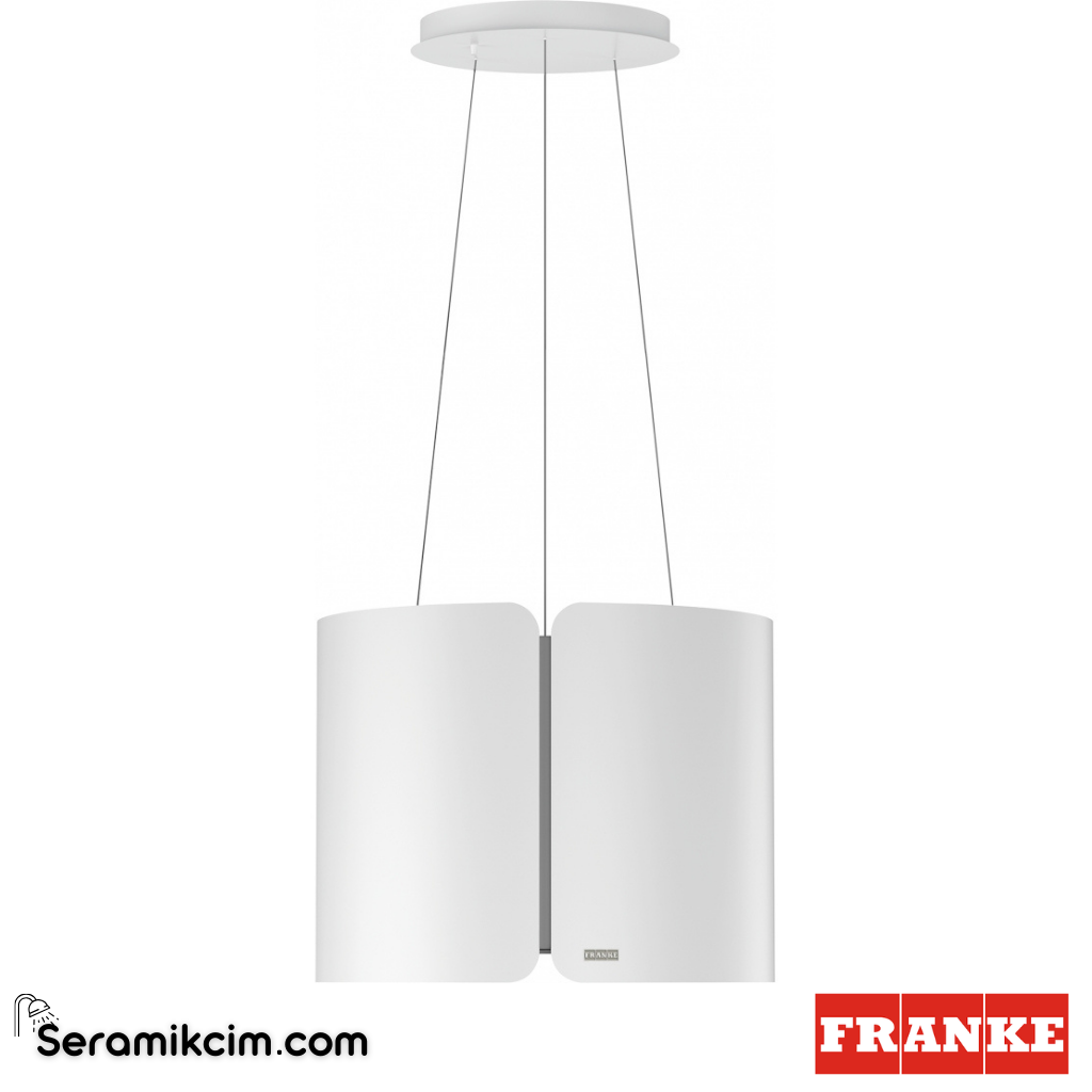Franke Ada Smart FSMS F42 WH MATT ⌀420mm Ada Tipi Davlumbaz Mat Beyaz 345.0654.932 - 345.0654.932