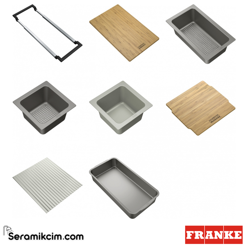 Franke All-In 8'li Mutfak Aksesuar Seti 112.0655.489 - 112.0655.489
