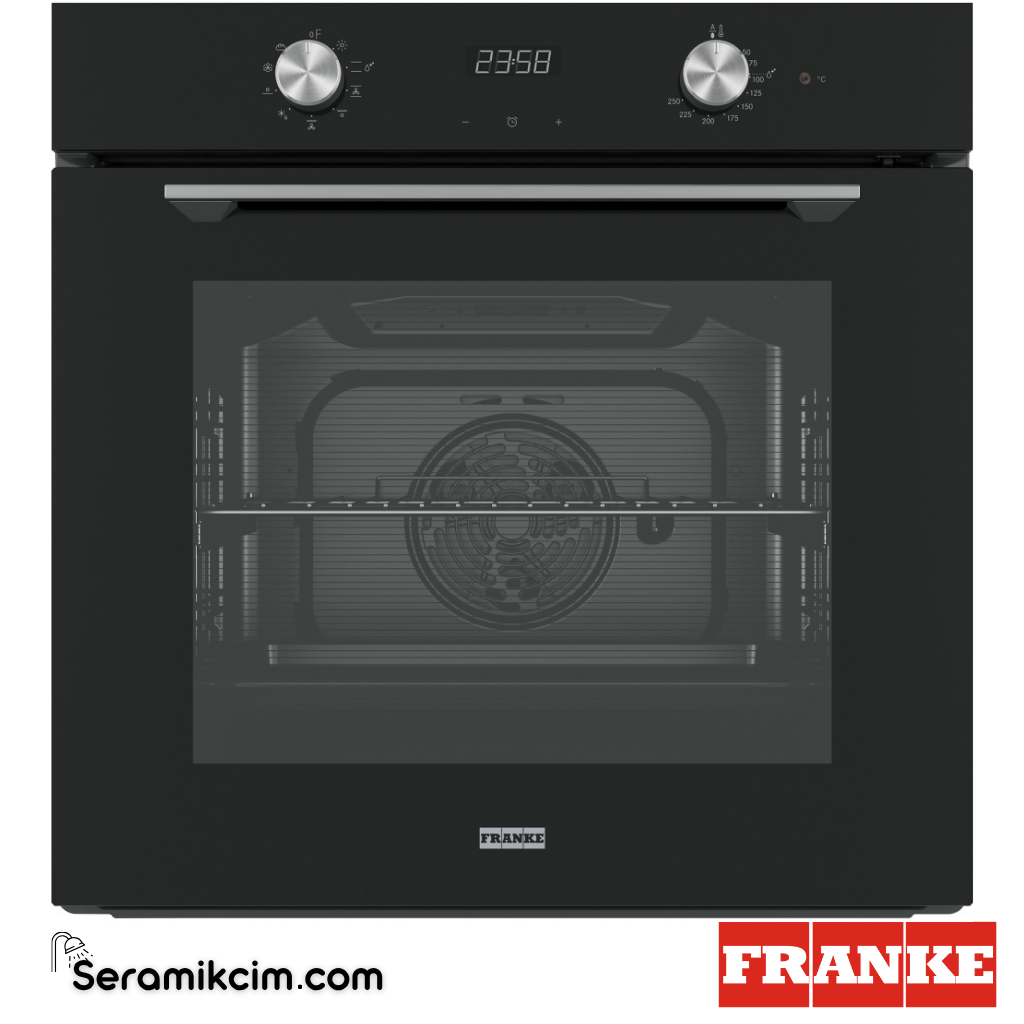Franke Maris FMA 86 H BK 8 Programlı 71lt A Enerji Sınıfı Fırın Siyah Cam 116.0606.098 - 116.0606.098