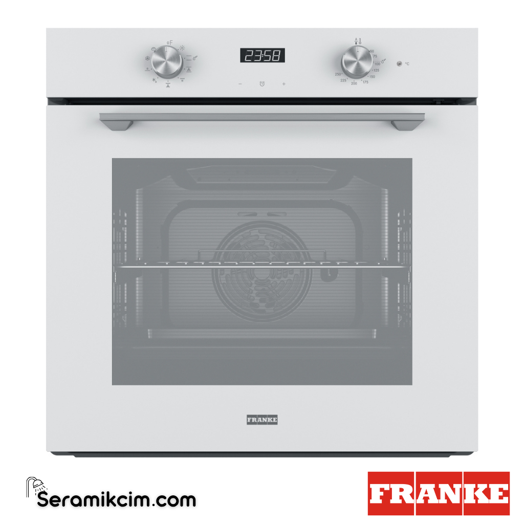 Franke Maris FMA 86 H WH 8 Programlı 71lt A Enerji Sınıfı Fırın Beyaz Cam 116.0606.099 - 116.0606.099