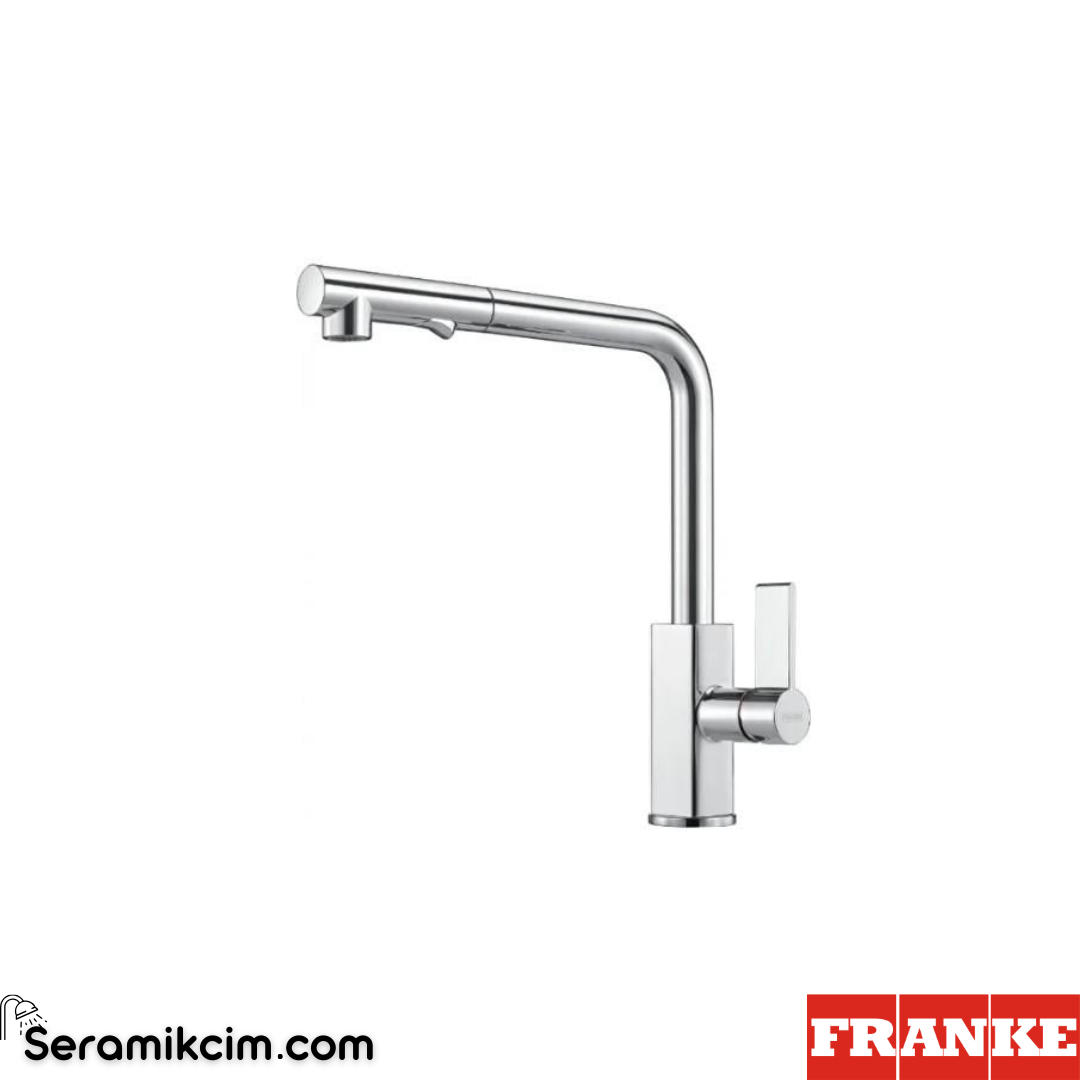 Franke Maris Plus Doccia Spiralli Mutfak Armatürü Krom 115.0392.357