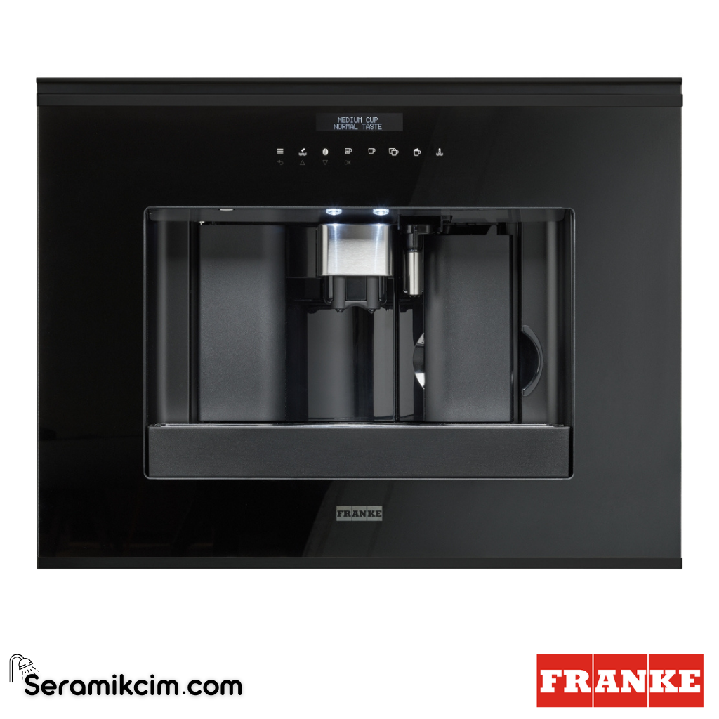 Franke Mythos FMY 45 CM XS Ankastre Kahve Makinesi Siyah / Siyah Frame 131.0682.091 - 131.0682.091