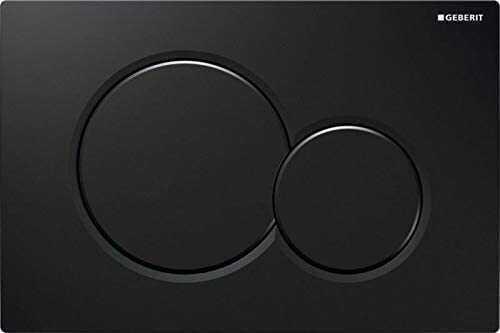 Geberit Sigma01 Kumanda Paneli Çift Basmalı Mat Siyah - 115.770.DW.5