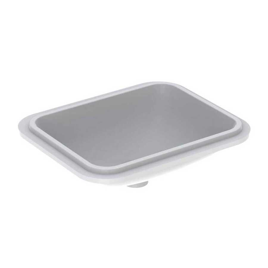 Geberit VariForm tezgah altı lavabo, dikdörtgen, 45x35 cm (Taşma deliksiz) - 500.762.01.2